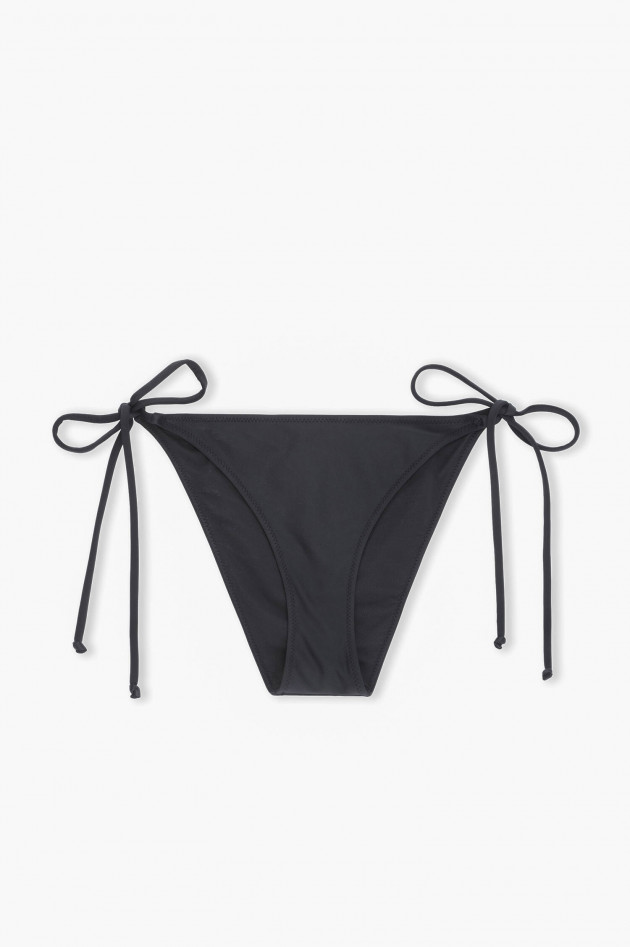 Ganni Bikini Bottom In Schwarz Gruener At