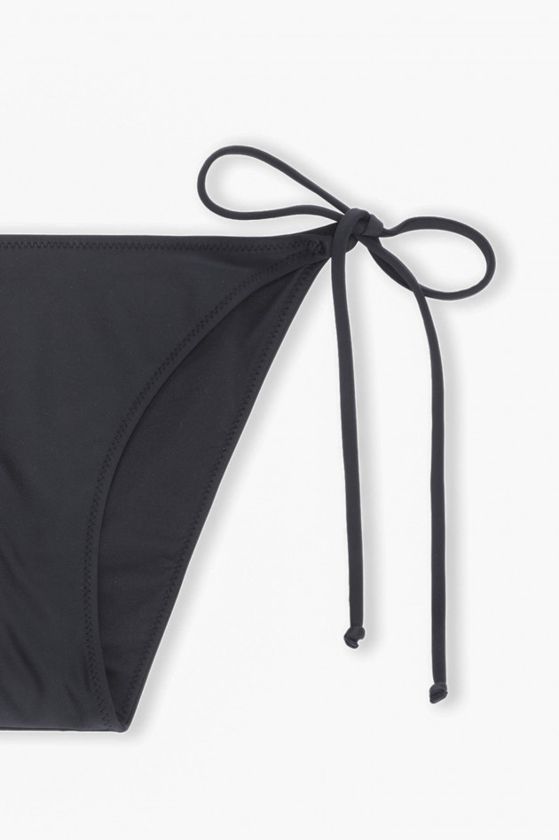 Ganni Bikini Bottom In Schwarz Gruener At