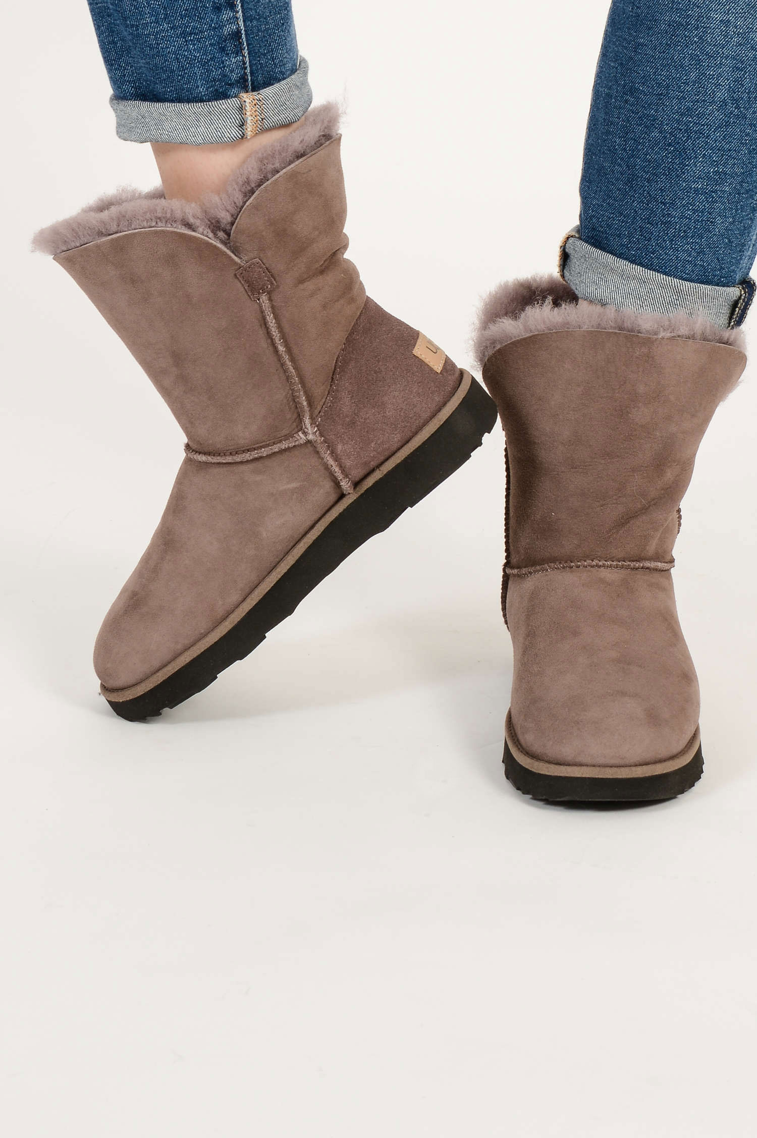 ugg boots classic short grau