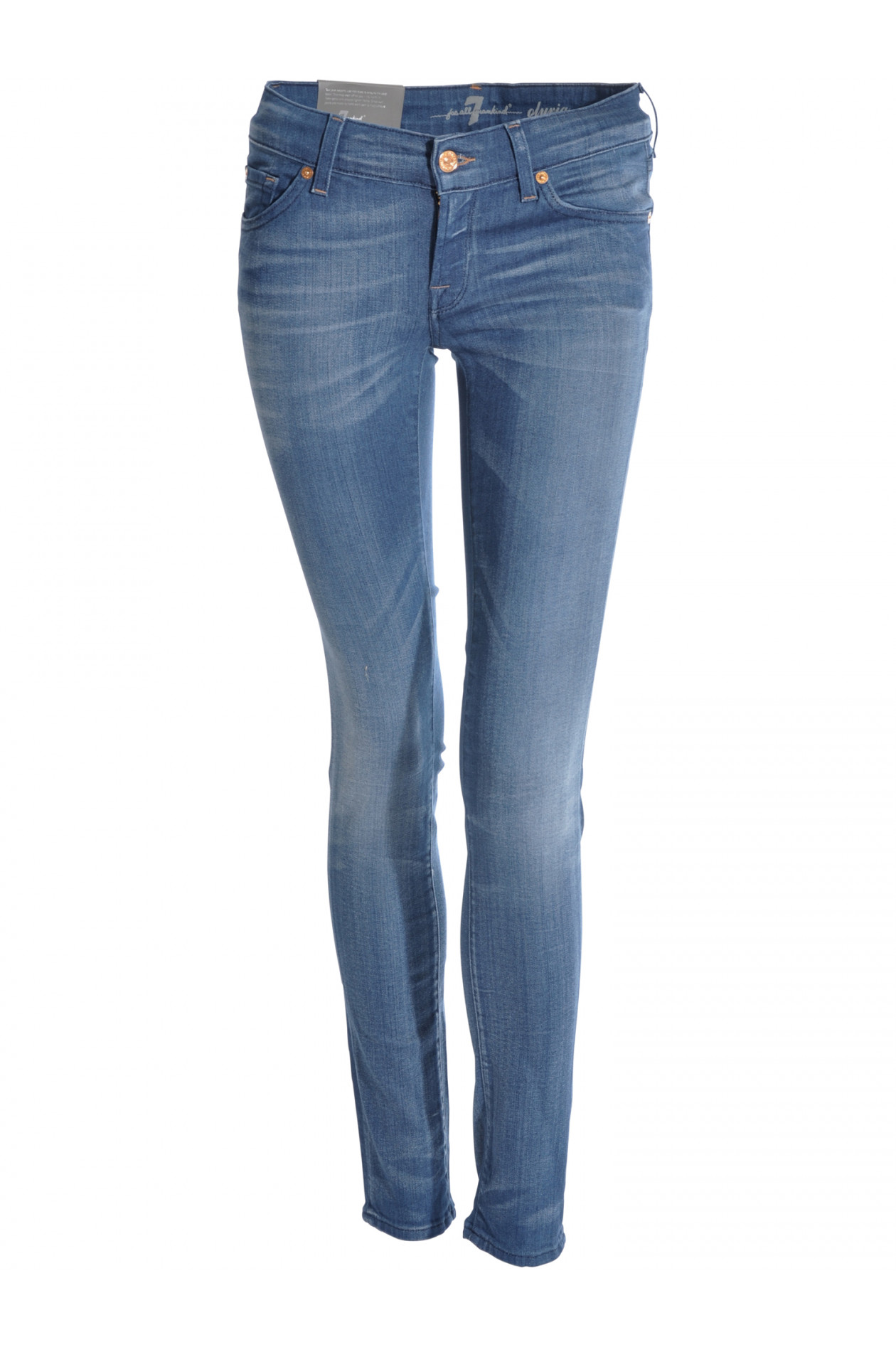 Seven for all Mankind Jeans Olivya Low Skinny CD Mittel GRUENER.AT