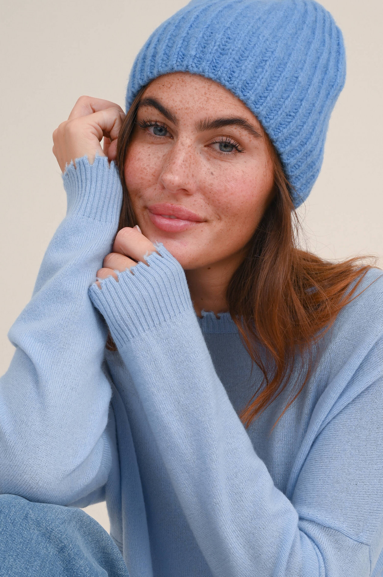 1868 Beanie EMPOLI in Hellblau | GRUENER.AT
