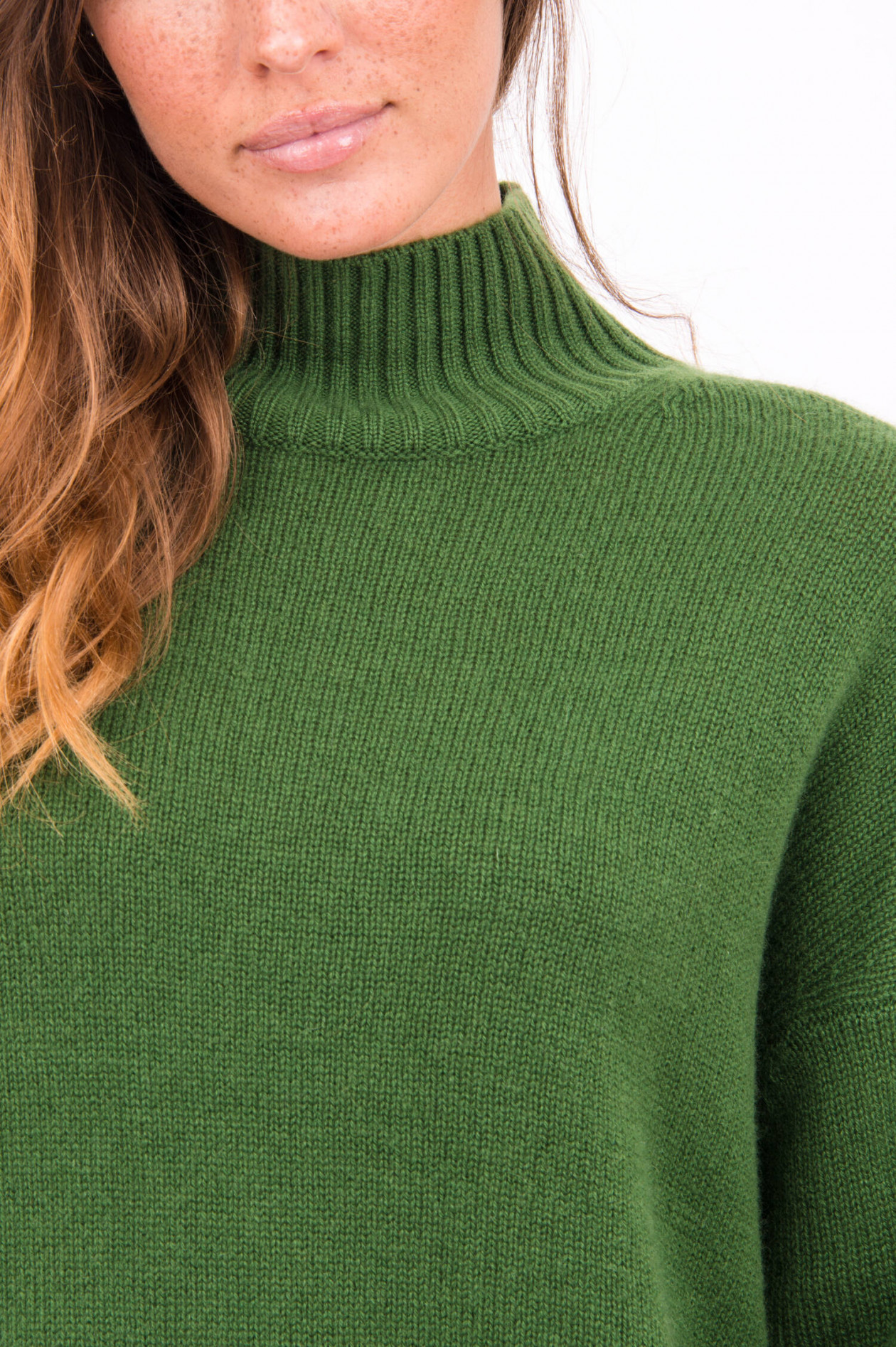 Allude Cashmere-Pullover in Grün Damen Bekleidung Pullover und Strickwaren Pullover 