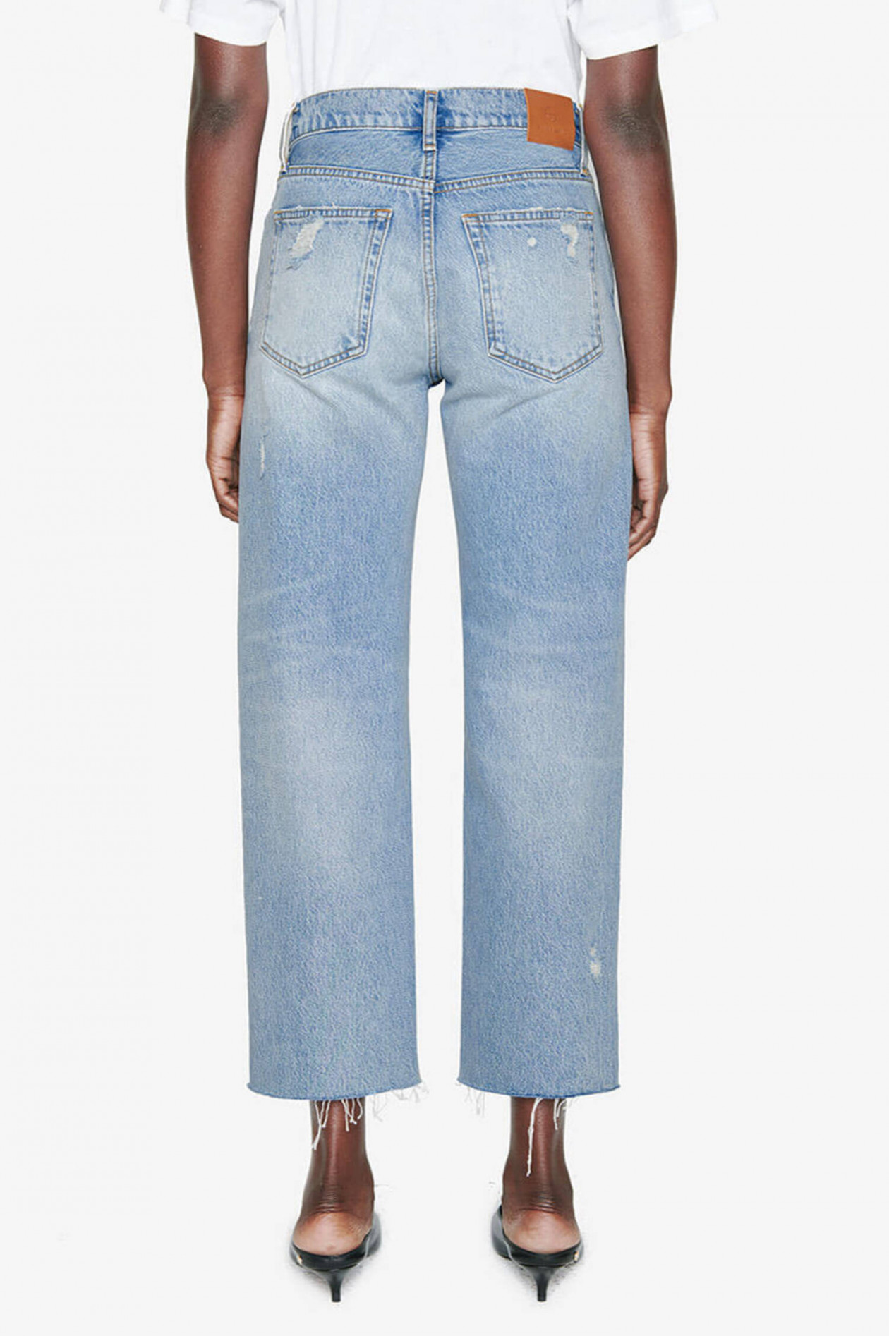 ANINE BING Vintage Boyfriend-Jeans GAVIN in Hellblau | GRUENER.AT