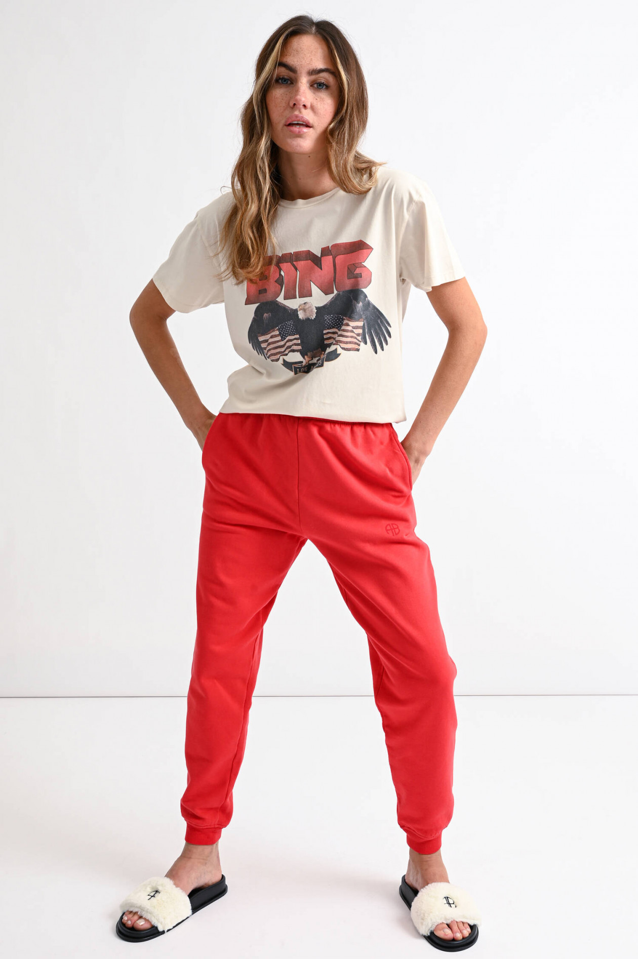 Anine Bing Sweatpants TYLER in Rot | GRUENER.AT