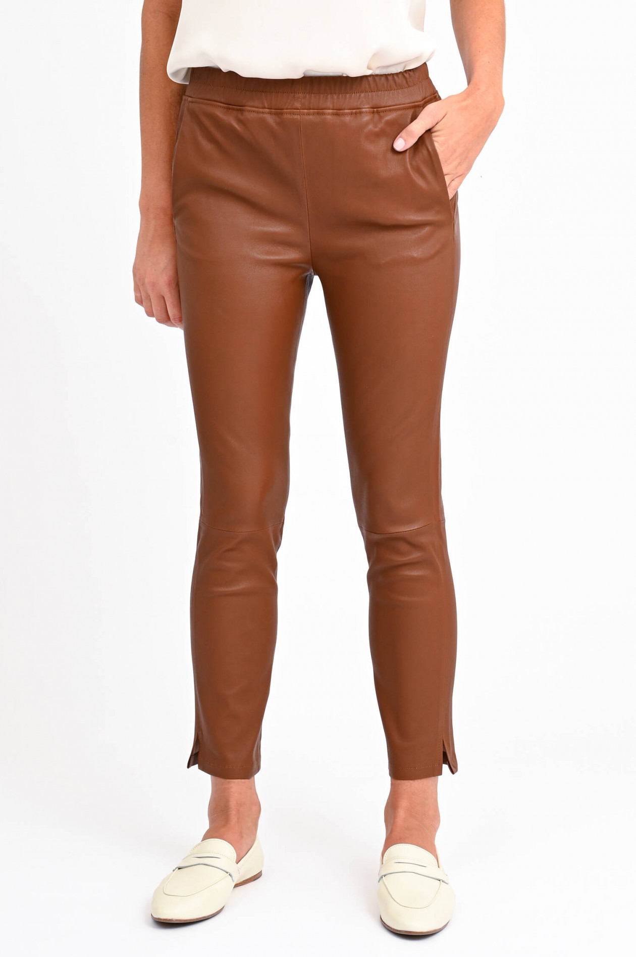 Arma lederhose cognac