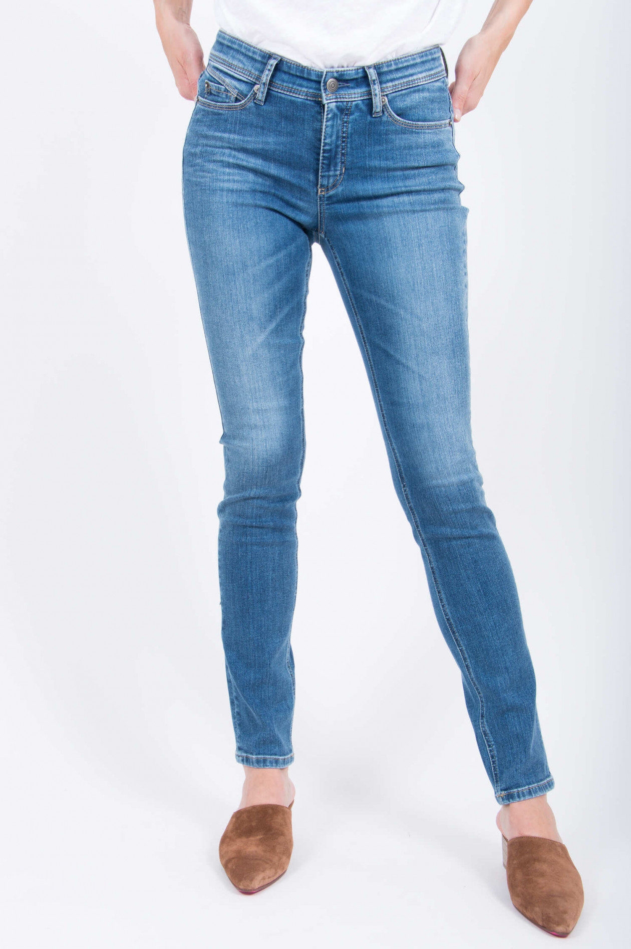 Cambio Jeans Parla Vintage Edition In Mittelblau Gruener At