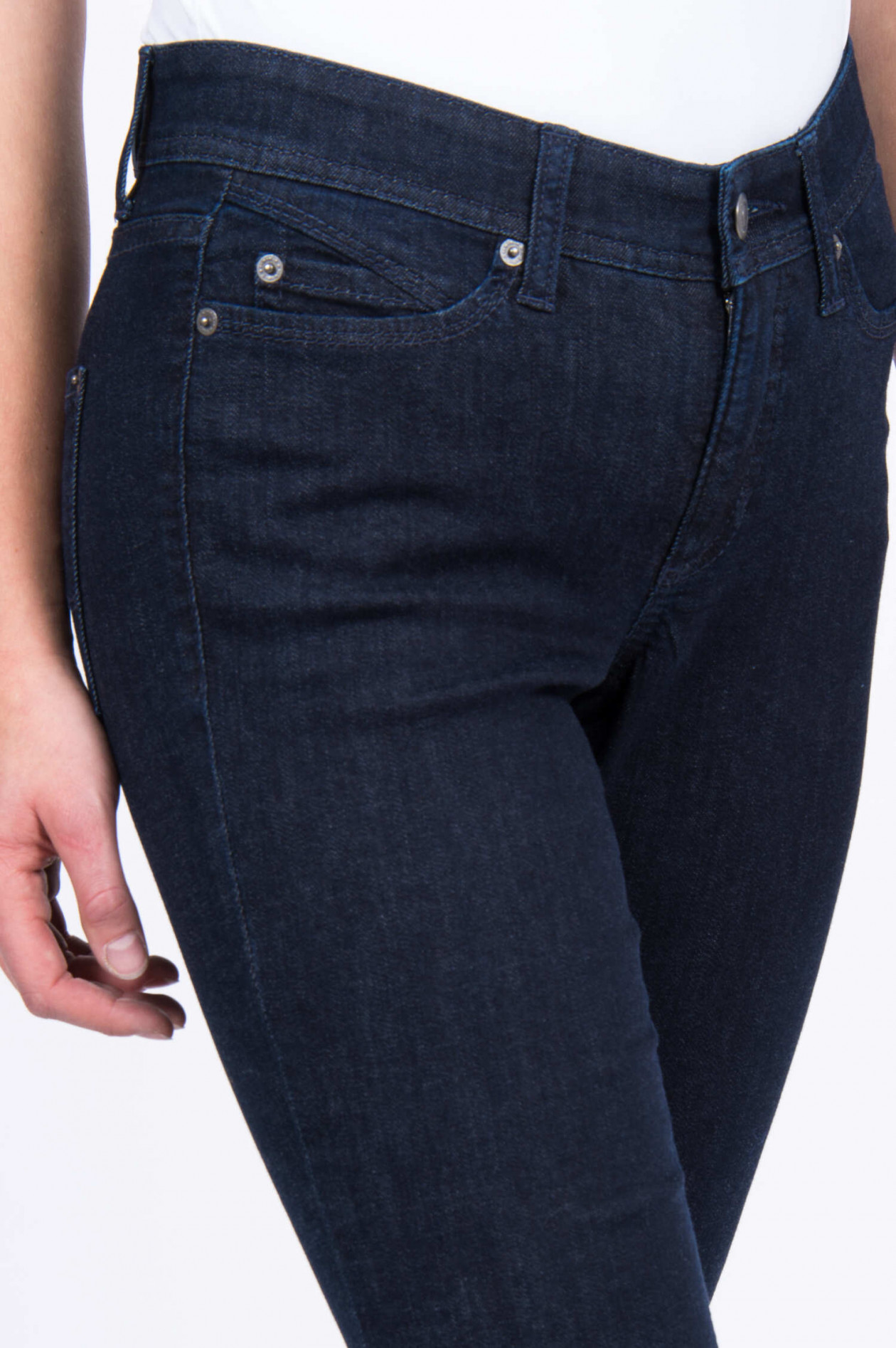 Cambio Jeans Parla Vintage Edition In Navy Gruener At