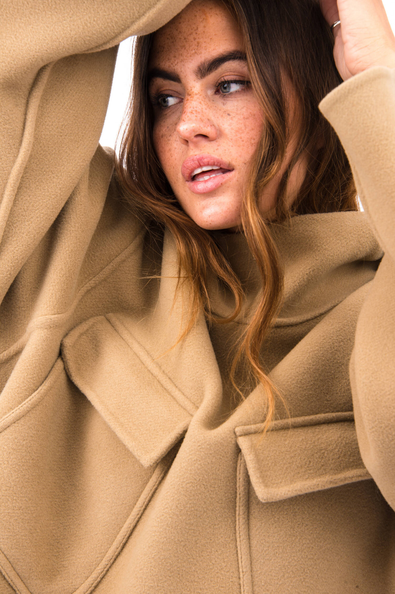 Closed Hoodie Jacke in Camel GRUENER.AT