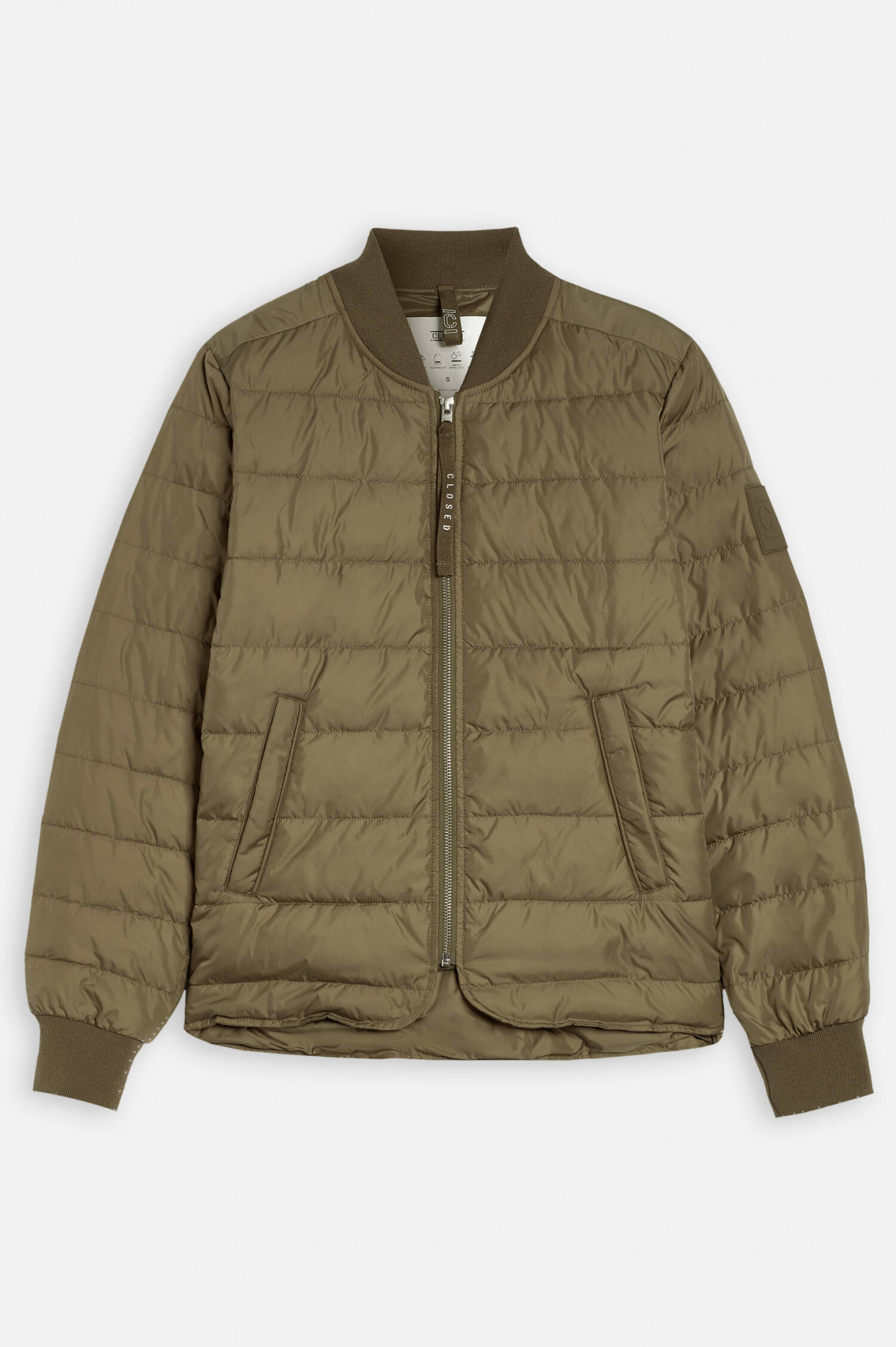 Closed steppjacke oliv clearance