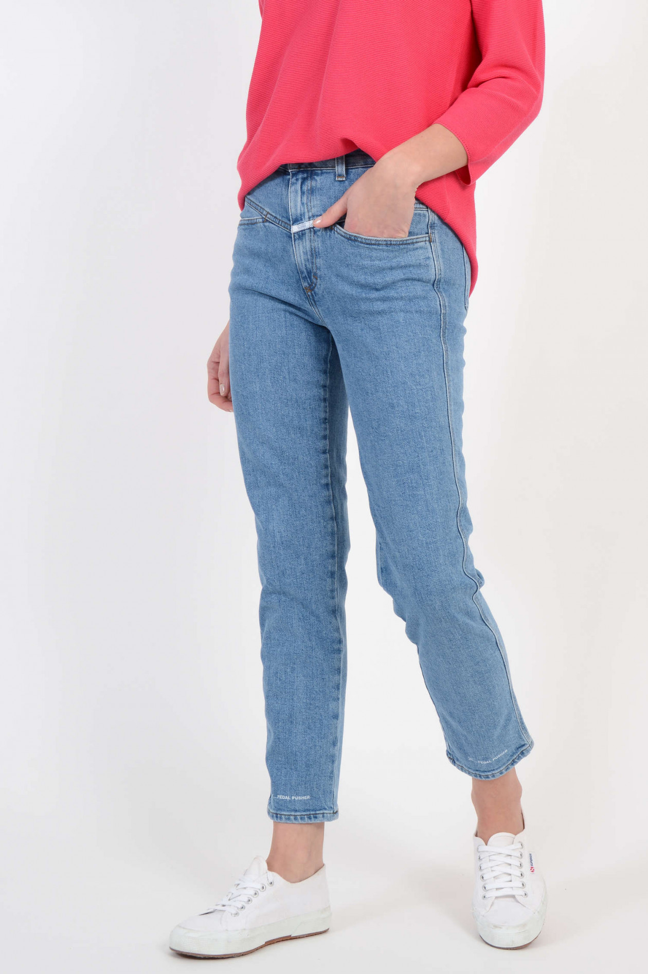 closed pedal pusher samthose, Closed Damen Shirt Langarm closed pedal pusher samthose, Closed Damen Shirt Langarm