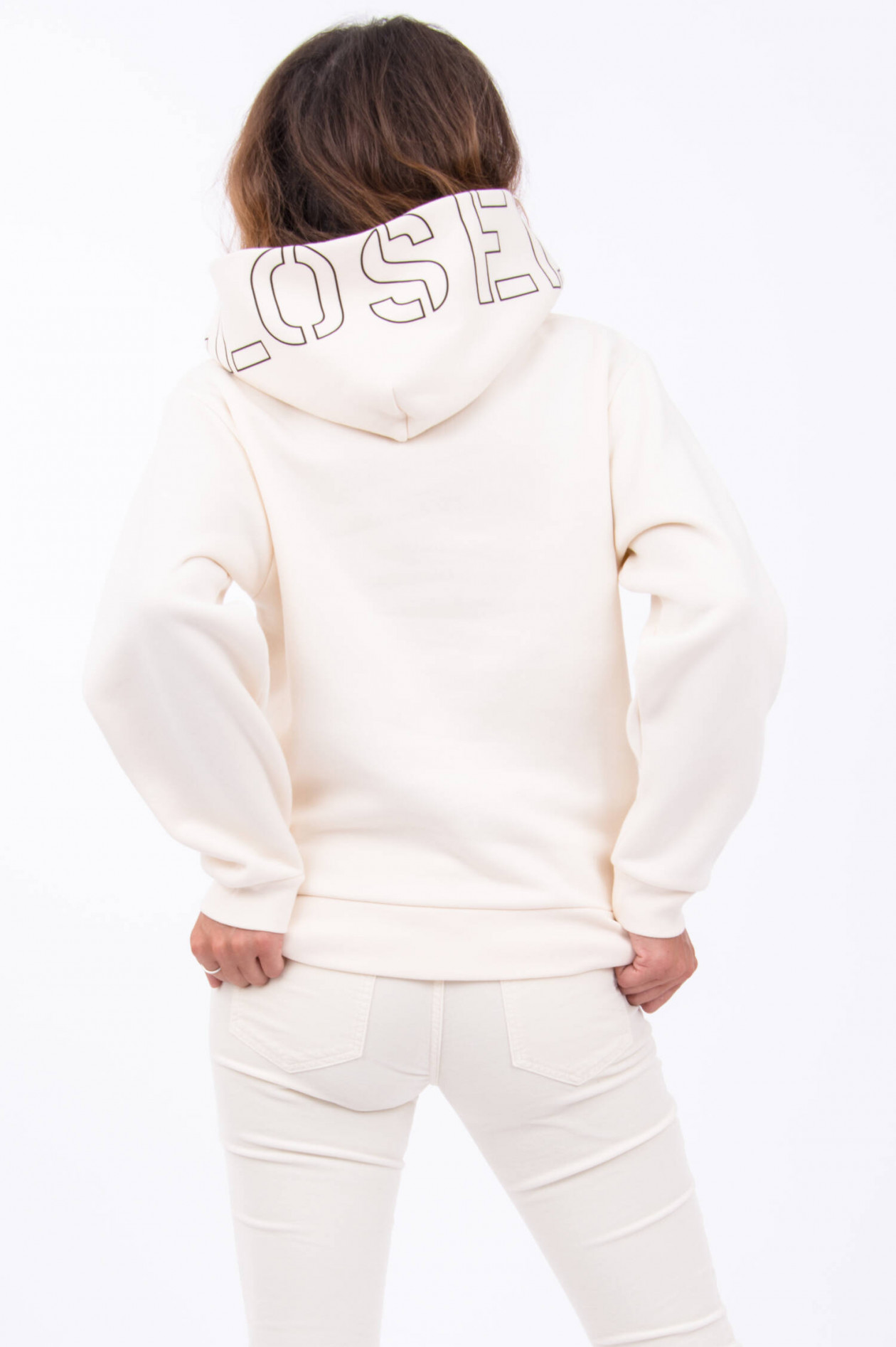 Closed Sportiver Hoodie in Natur GRUENER.AT