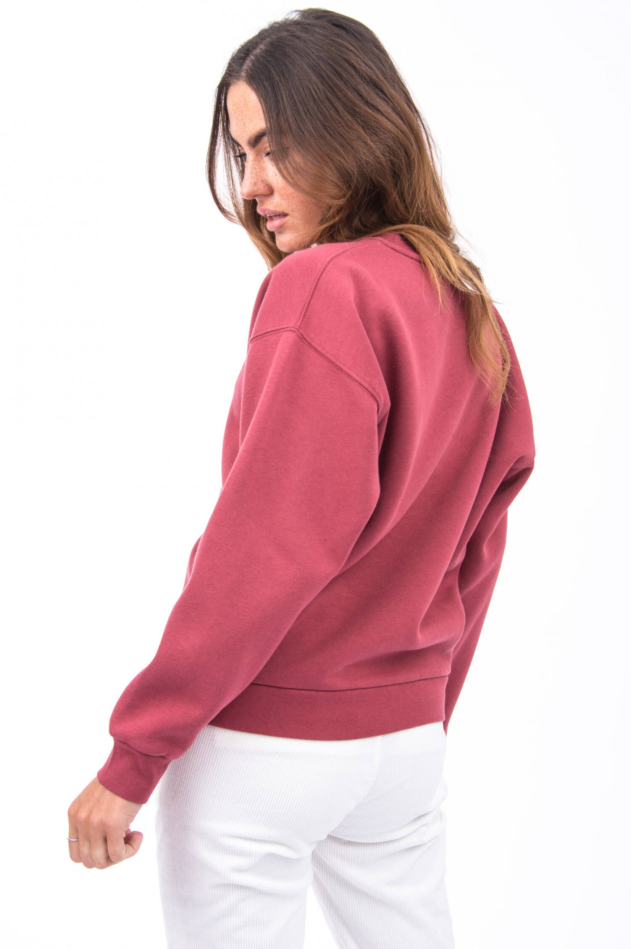 Closed Sweater mit Aufschrift in Weinrot | GRUENER.AT Closed Sweater in Pink | GRUENER.AT