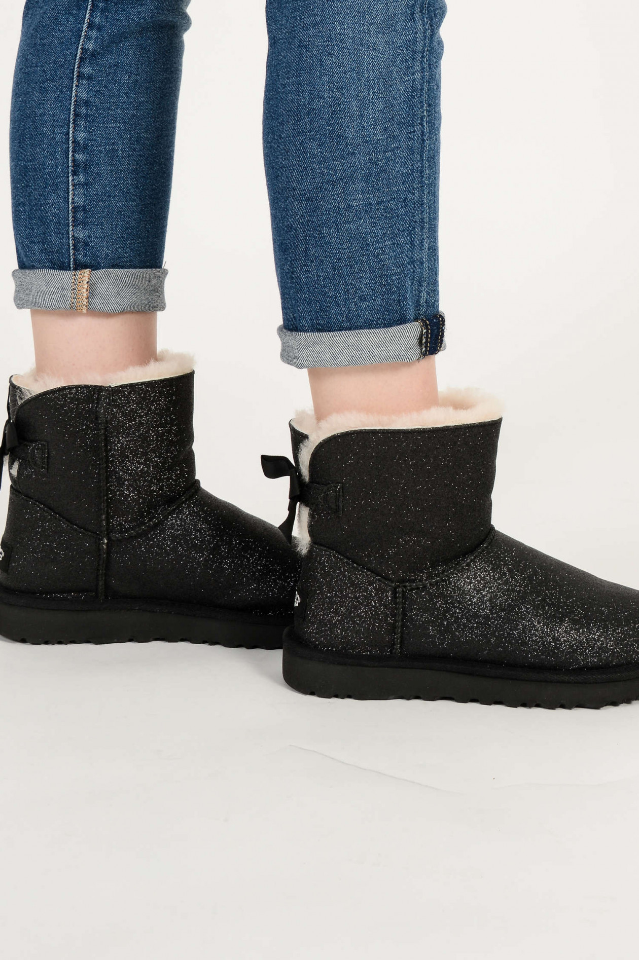 Uggs mini bailey bow sparkle sale