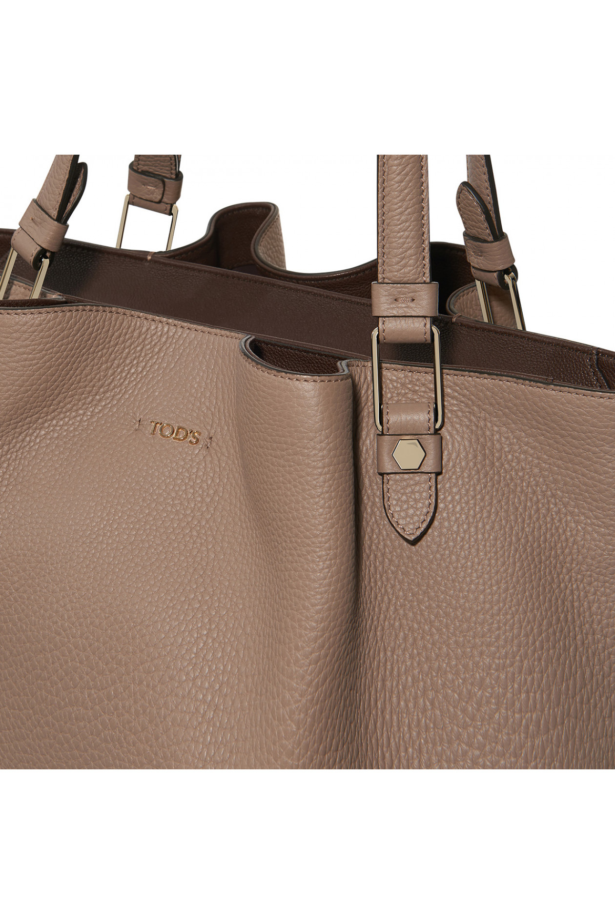 Tod s Flower Bag Media in Taupe GRUENER.AT