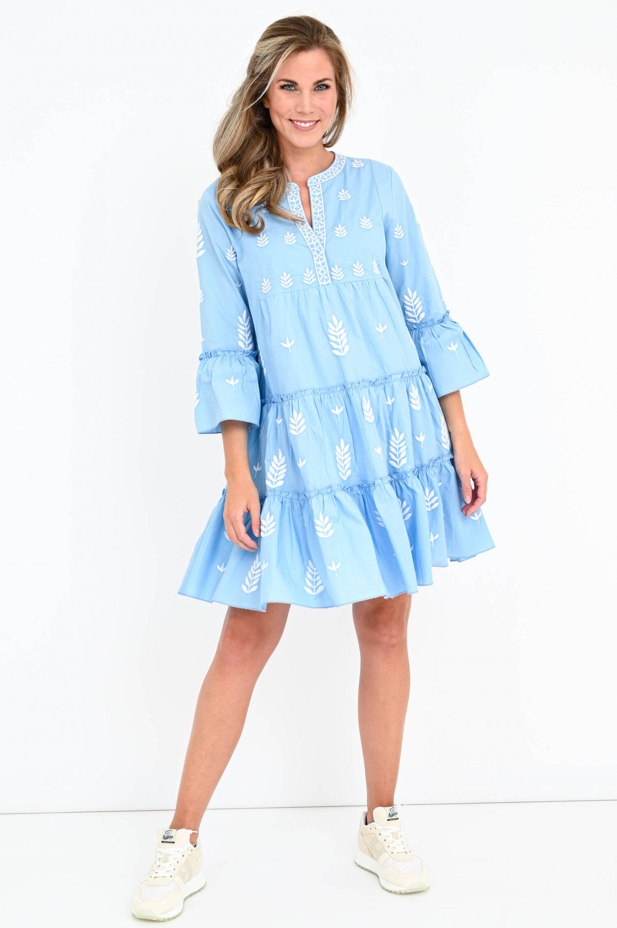 Tunikakleid hellblau clearance