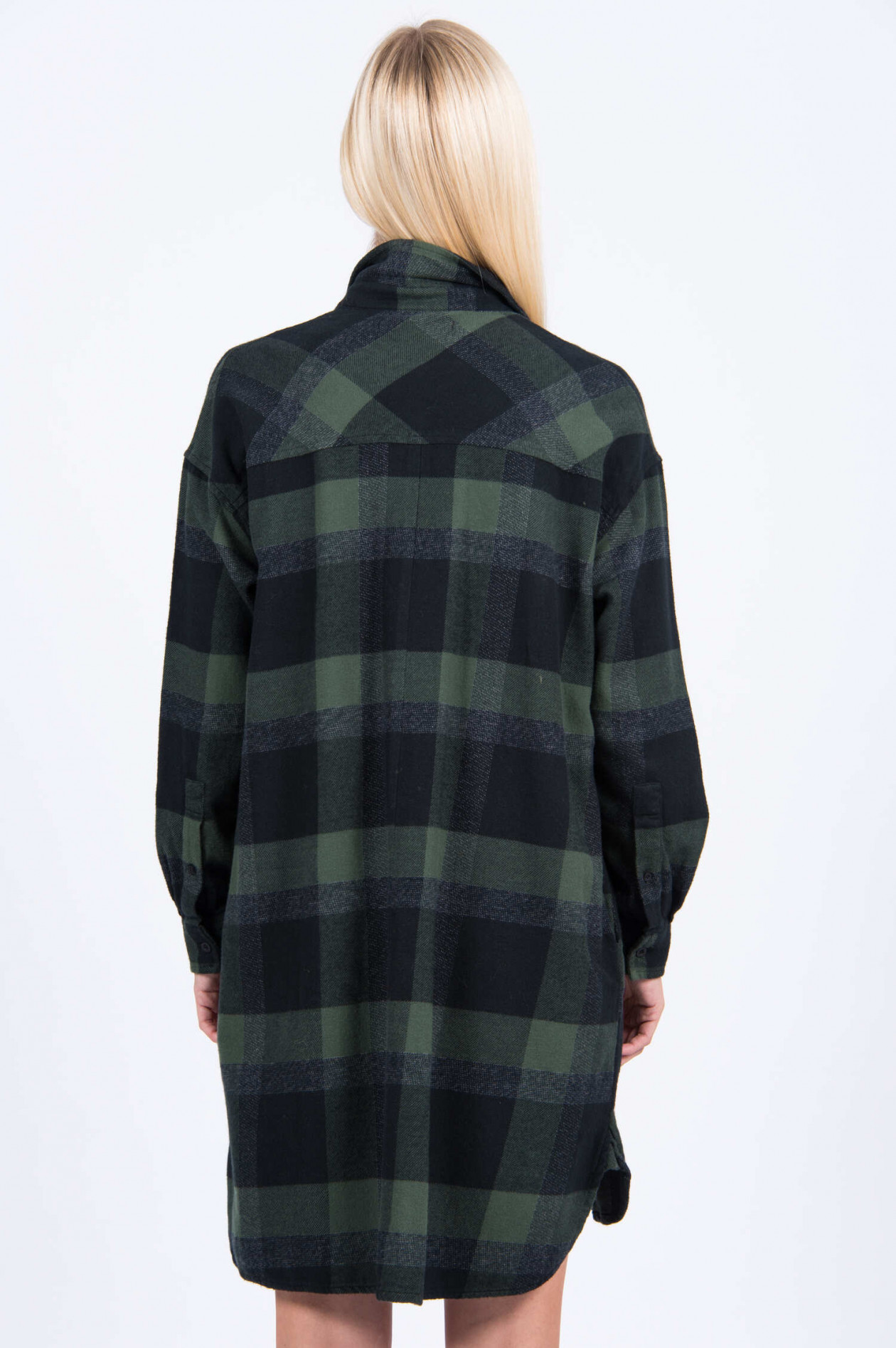 Flanellkleid karo Clearance