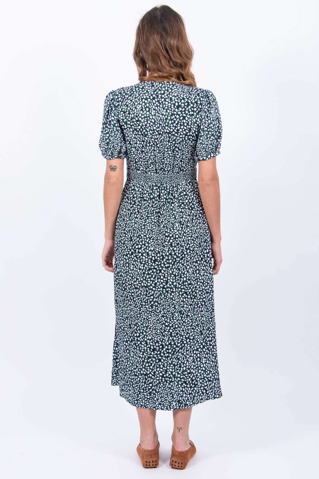 Sommerkleid kurzarm midi clearance