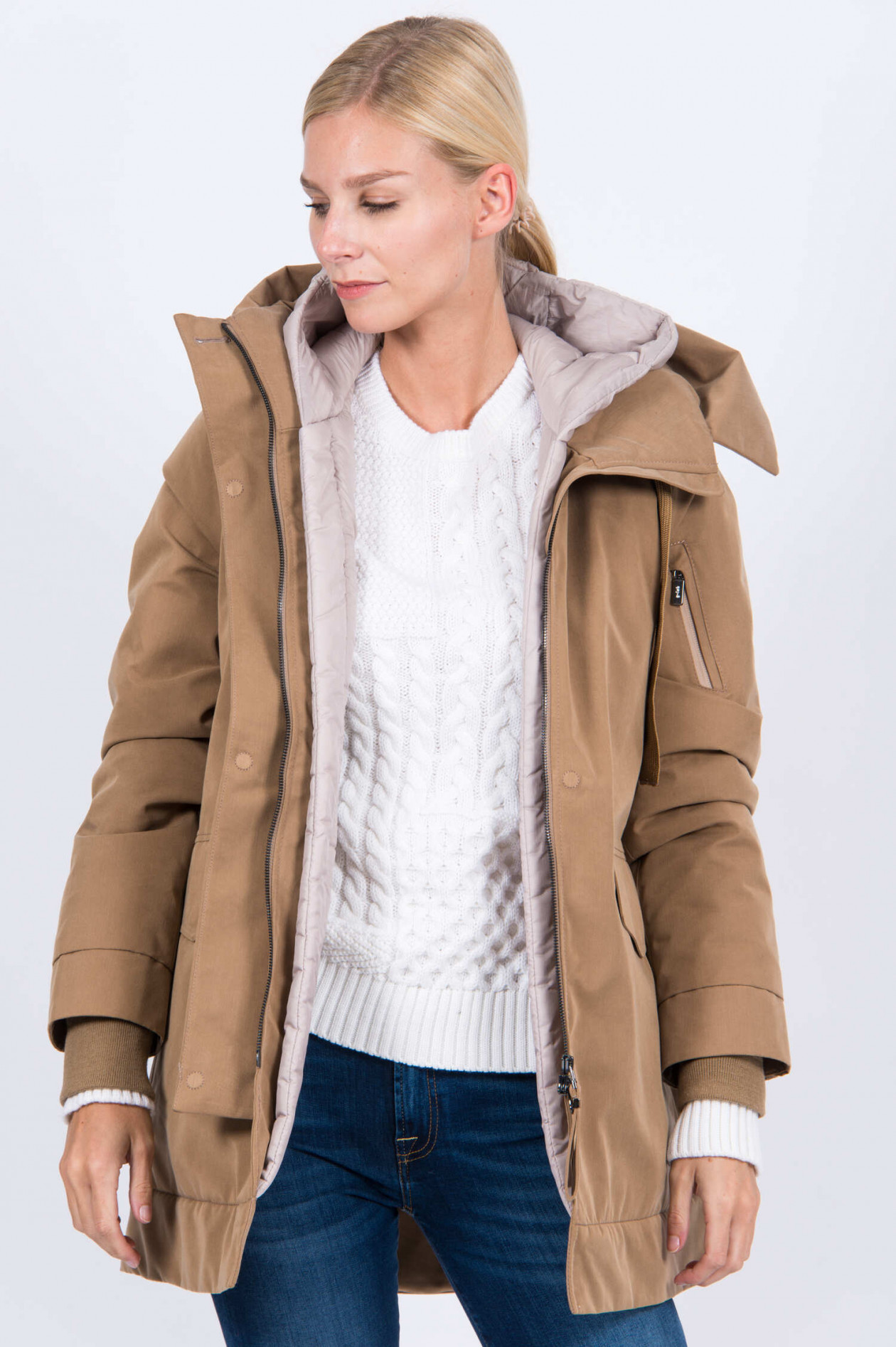 kook een maaltijd Hassy Drastisch g-lab Parka MIORA in Camel | GRUENER.AT