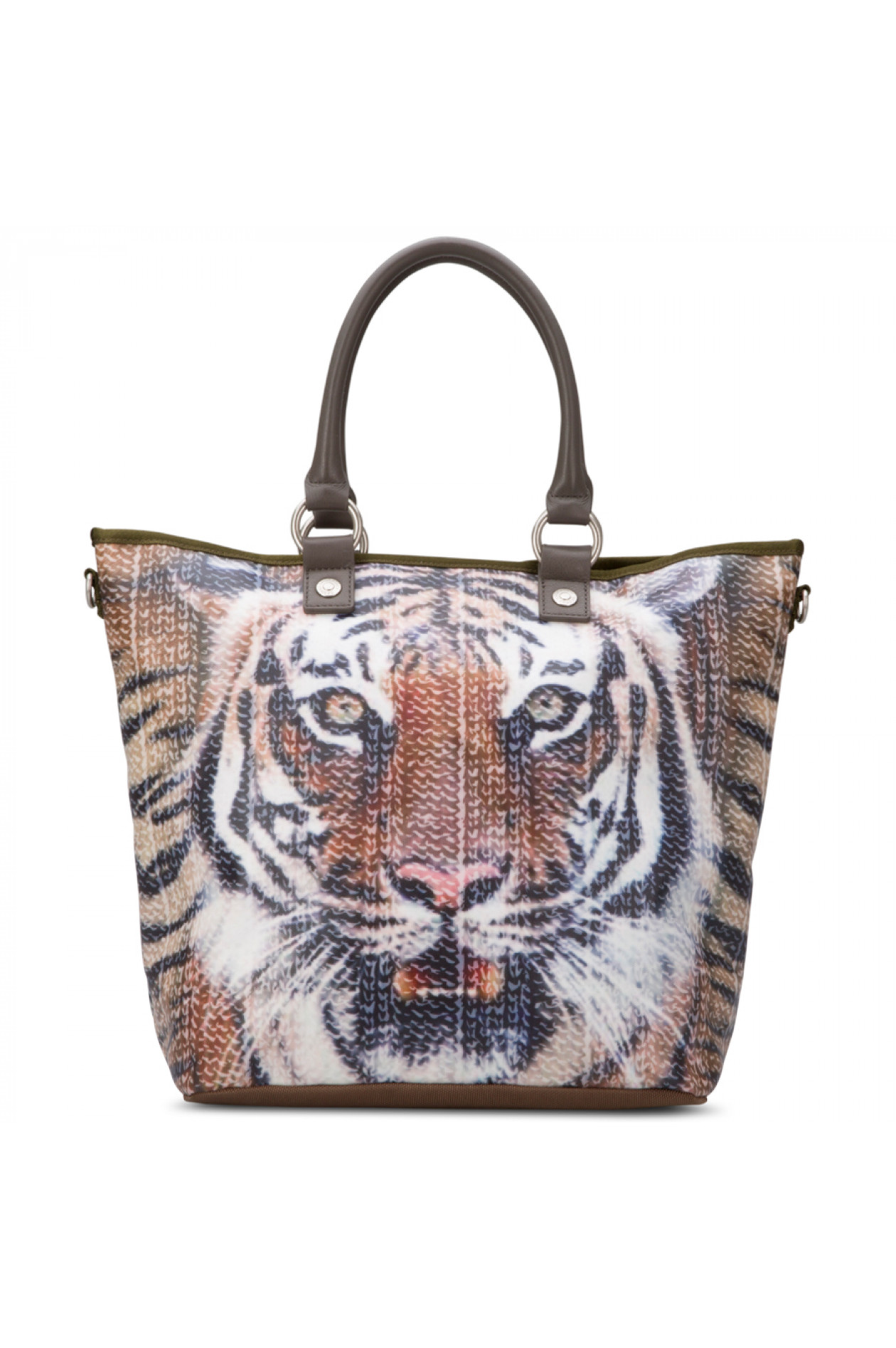 Tasche Tiger Handtasche Animal Look
