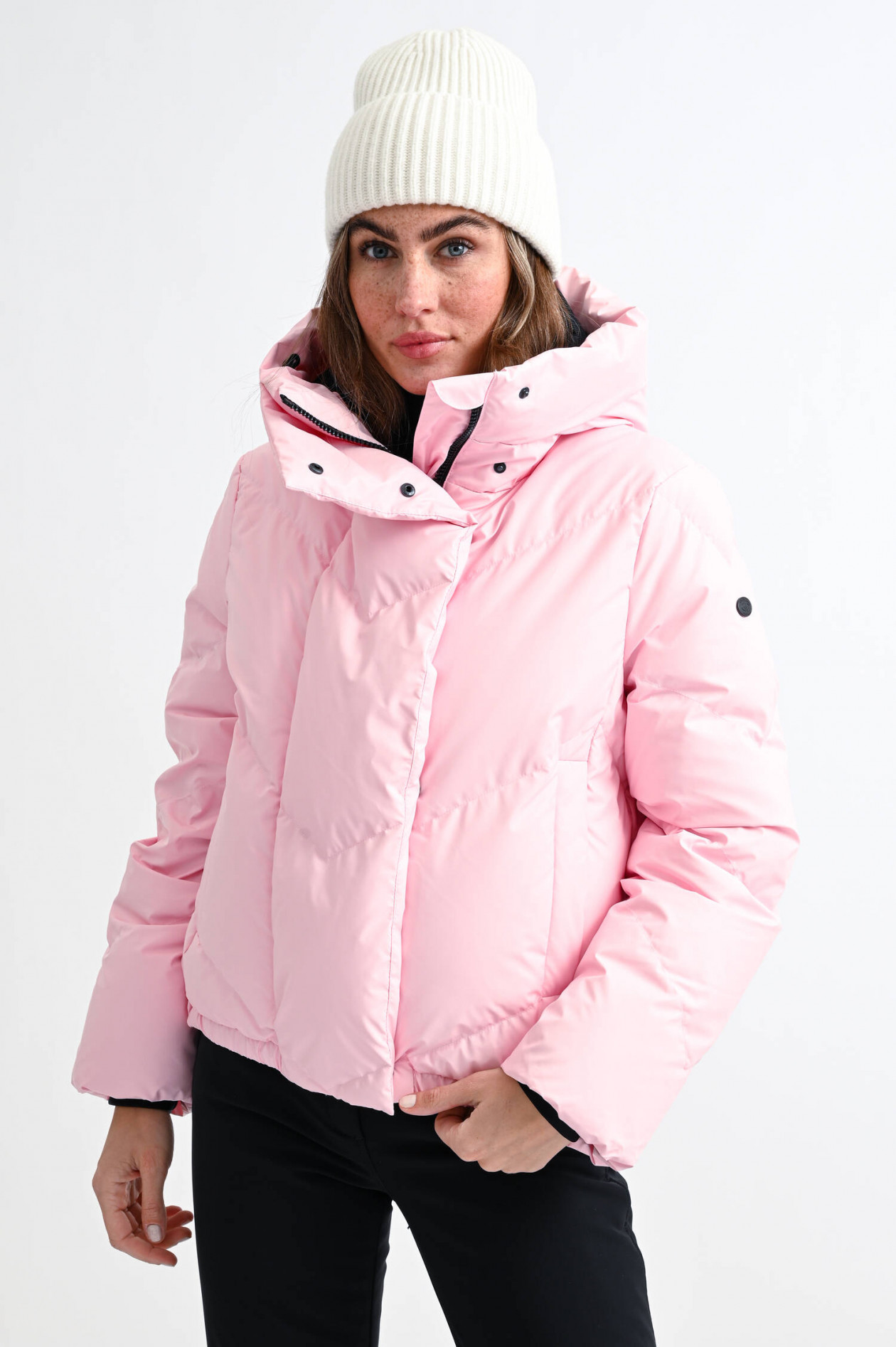 Skijacke damen pastell
