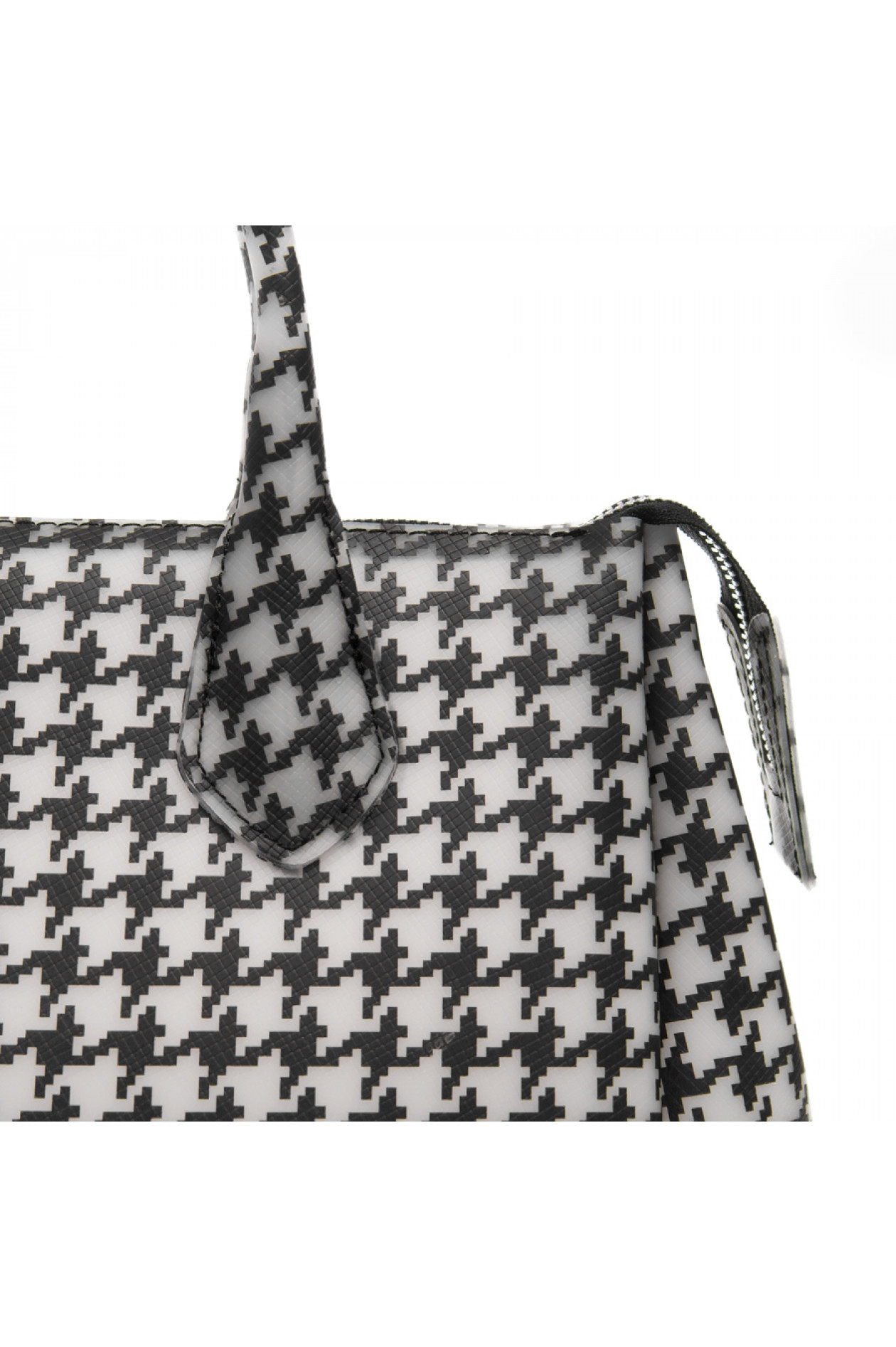 Tasche mit hahnentrittmuster clearance