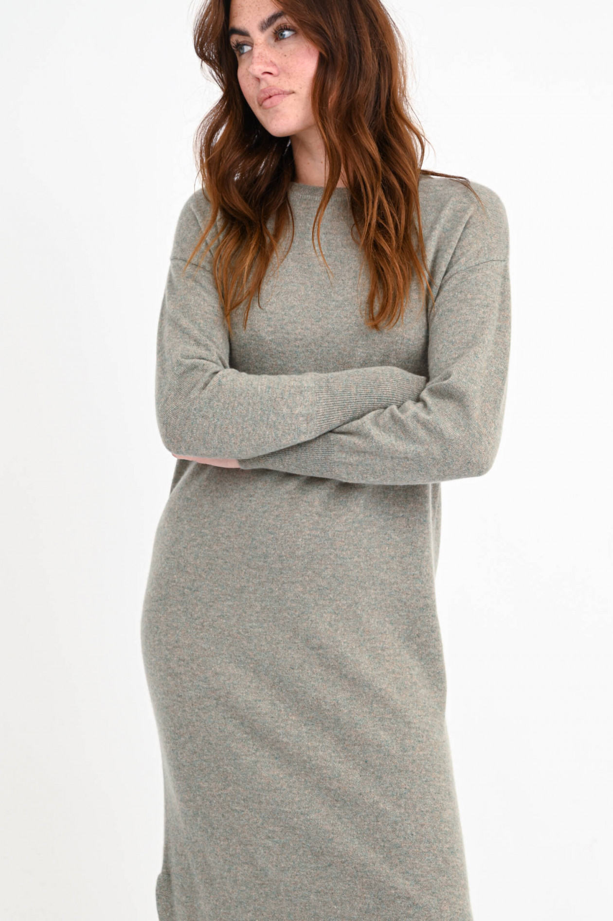 Strickkleid salbei clearance
