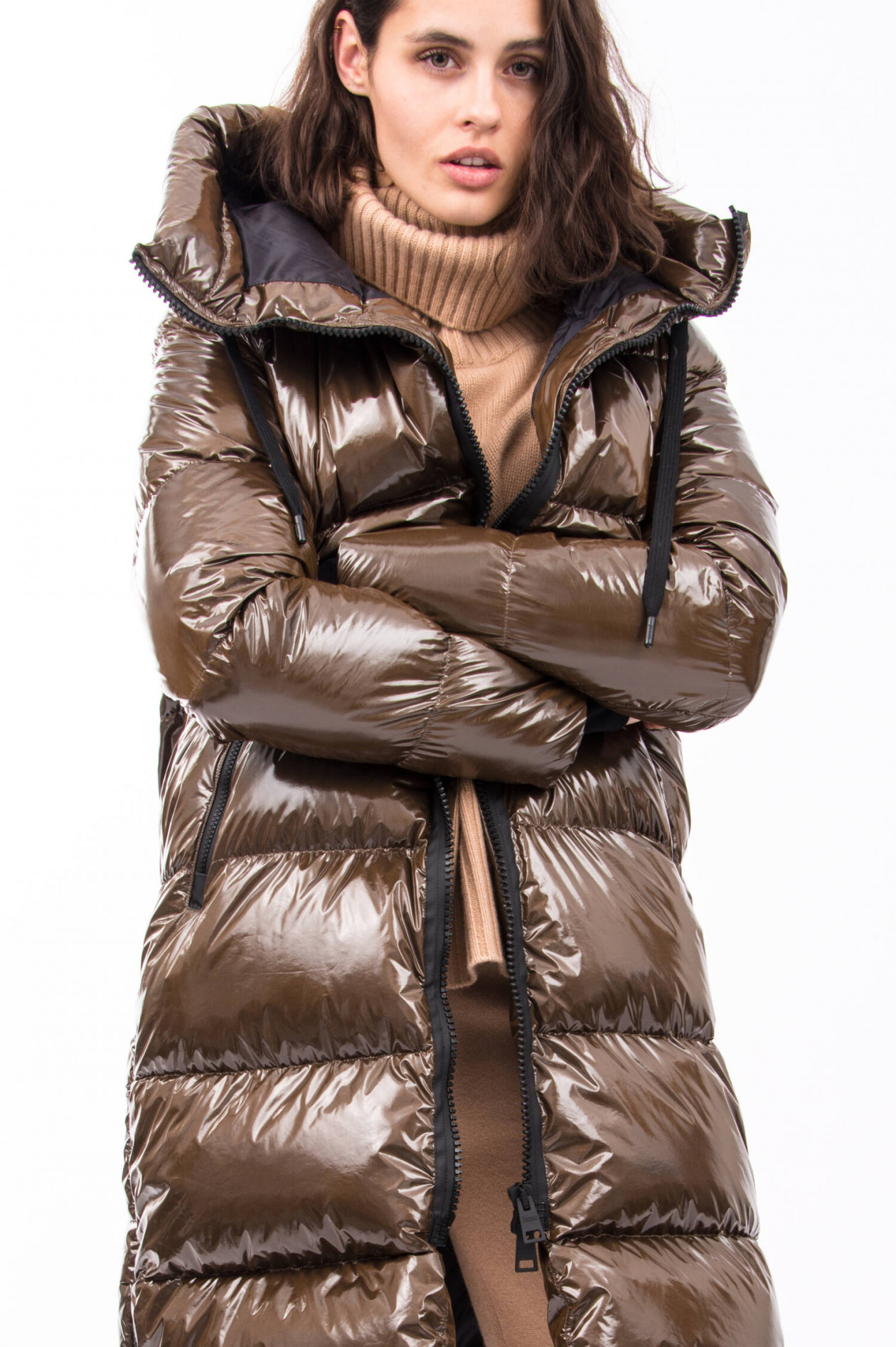 Daunenjacke damen bronze clearance