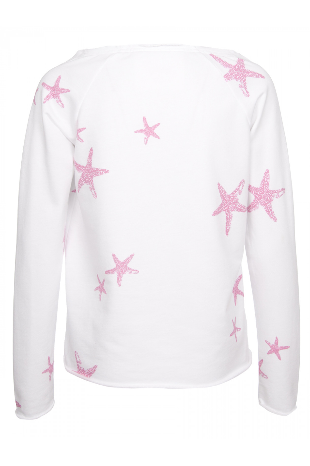Juvia Sweatshirt mit Seestern Print in Weiß | GRUENER.AT Juvia Sweatshirt mit Print in SchwarzWeiß | GRUENER.AT