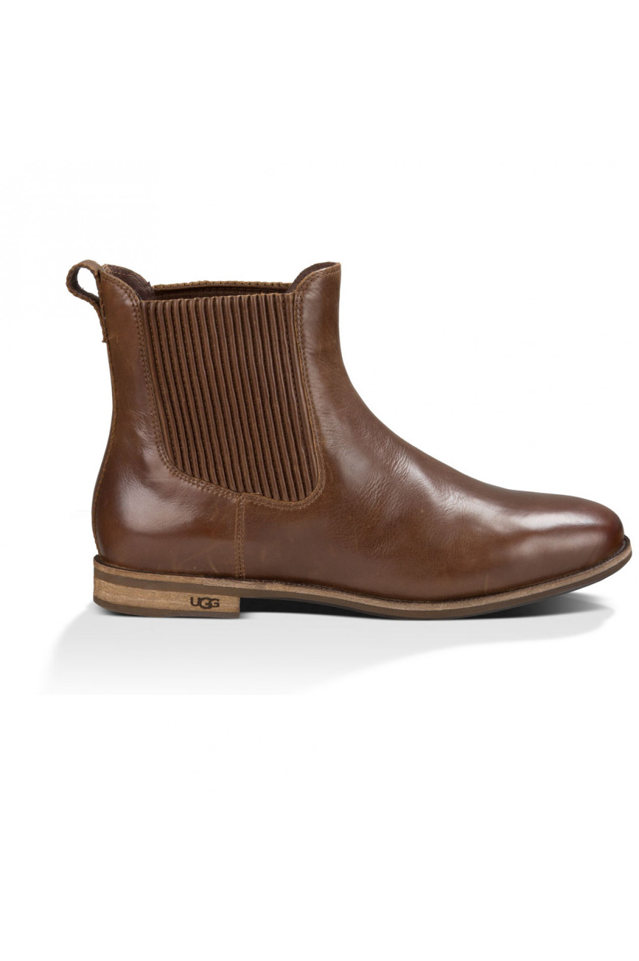 UGG Australia Lederschuh JOEY in Kastanie GRUENER.AT