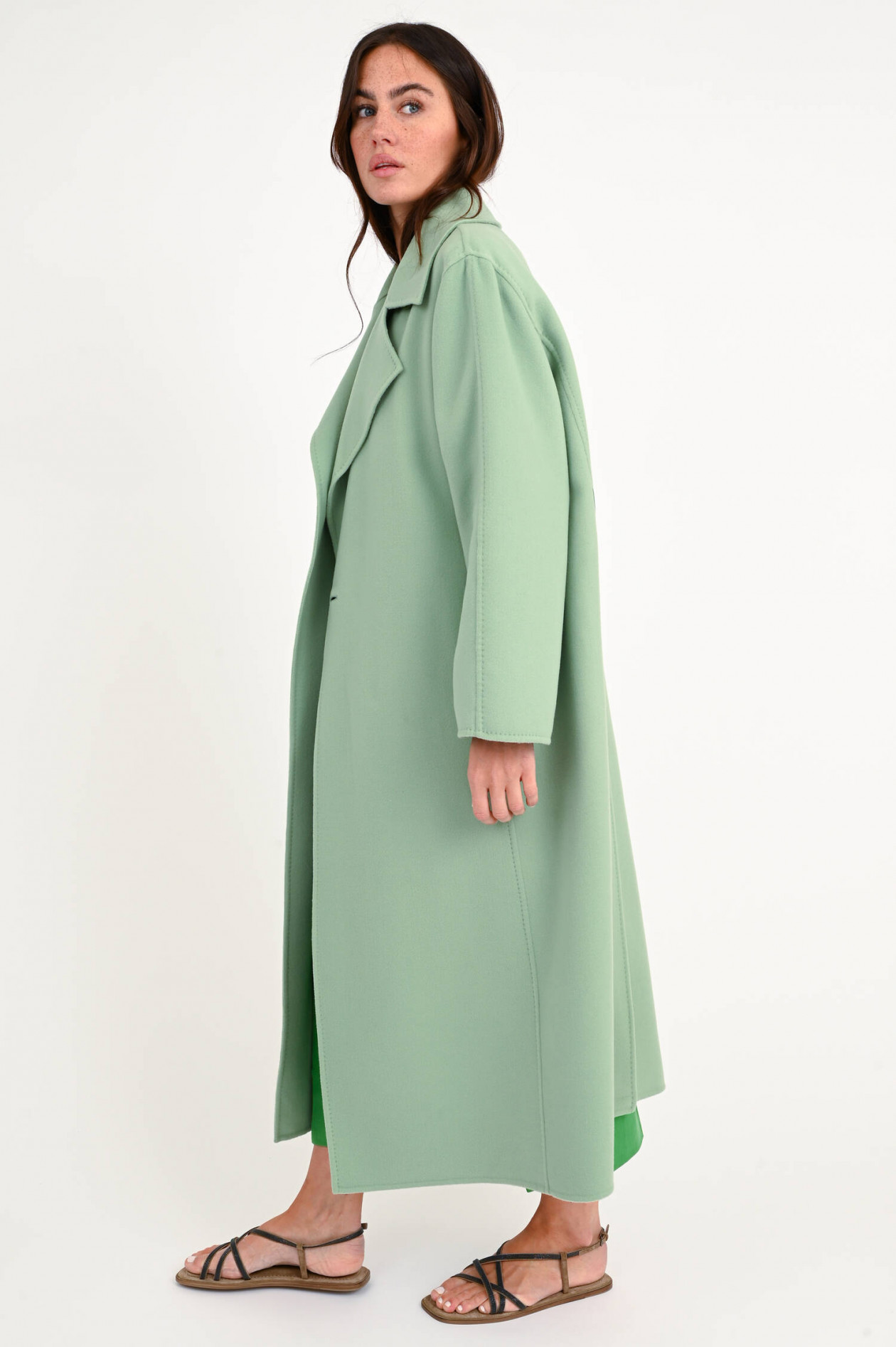 Max mara mantel grün clearance