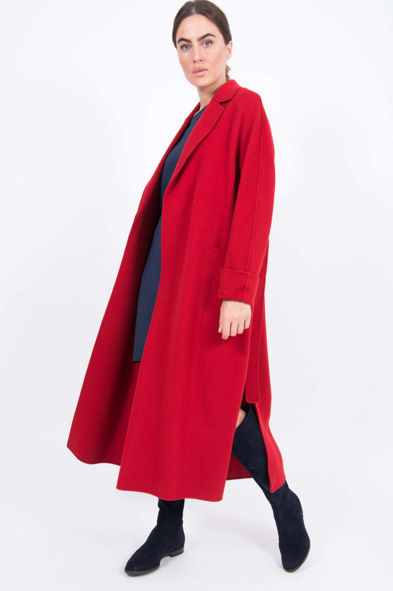 Max Mara S Wollmantel ALGERI in Rot GRUENER.AT