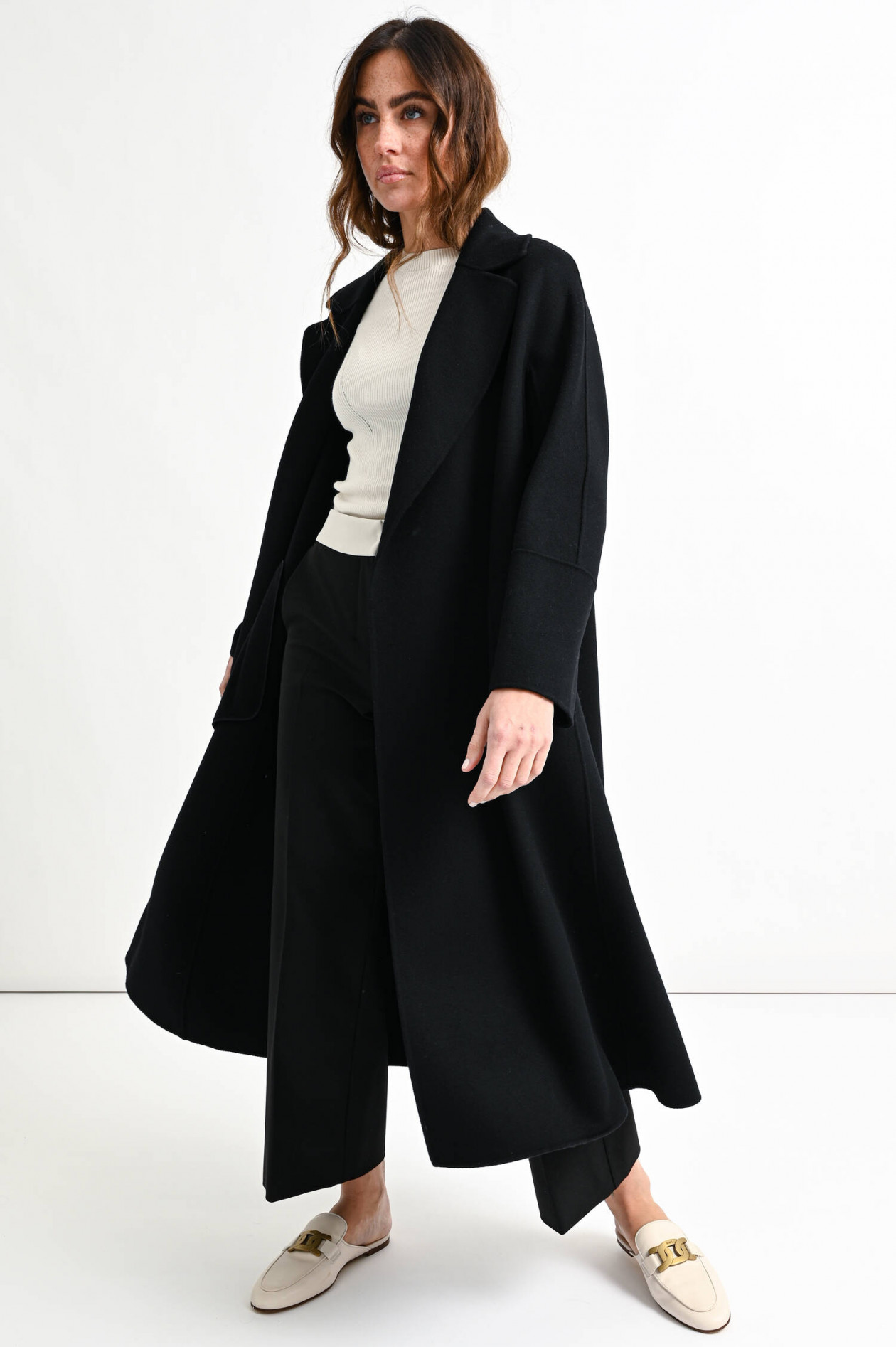 Max Mara-S Maxi-Wollmantel ELISA in Schwarz | GRUENER.AT