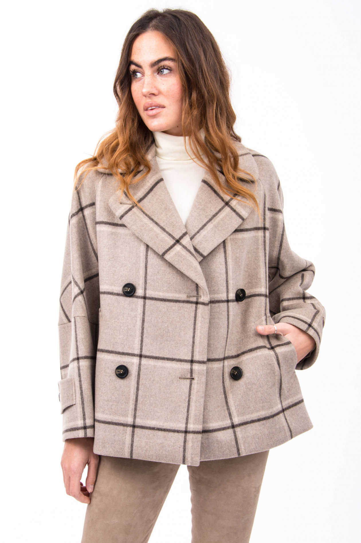 Max Mara Weekend Woll-Jacke ATALIA in Sand | GRUENER.AT