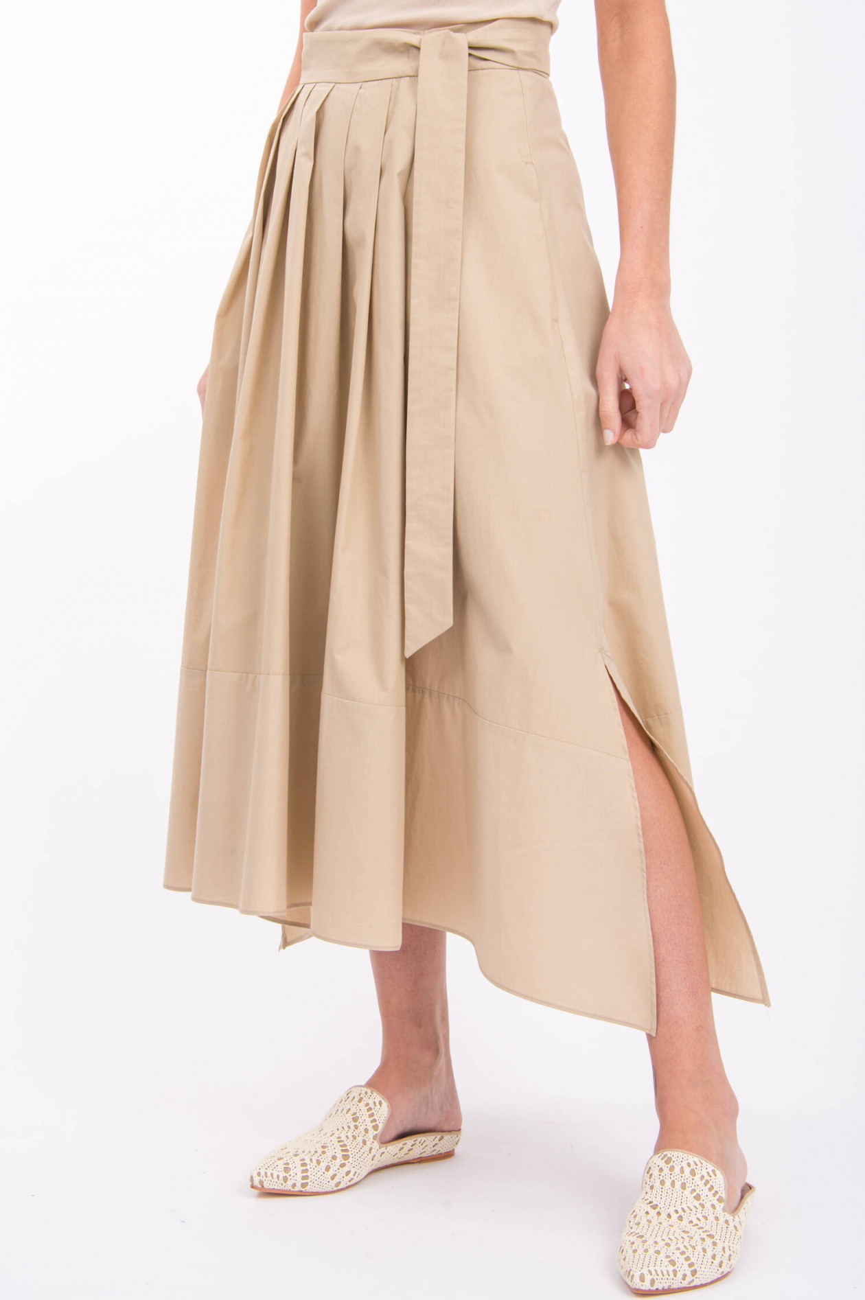 Informeer Miljard Verwaand Max Mara Weekend Wickelrock OBLARE in Sand | GRUENER.AT