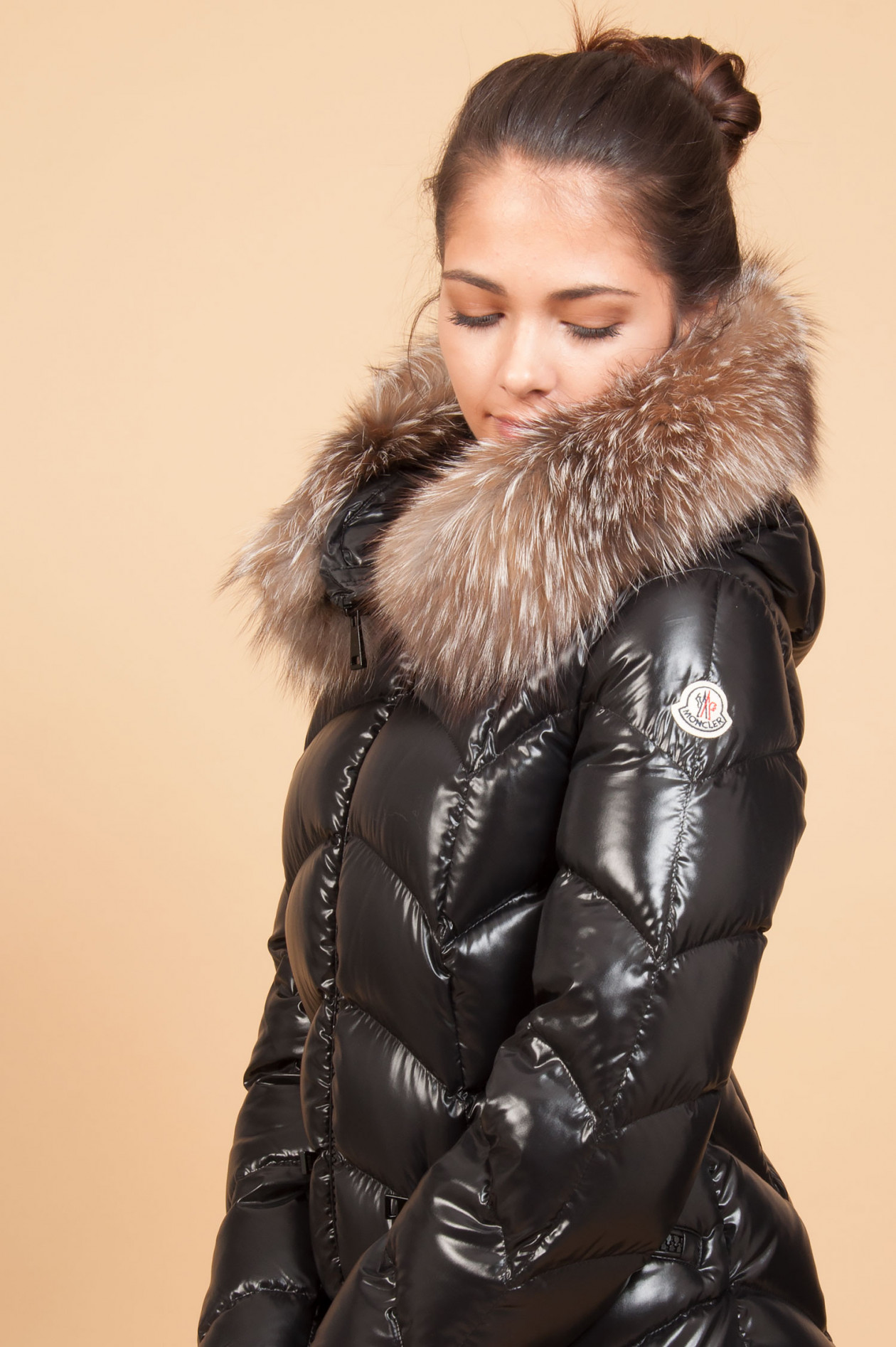Moncler Daunenmantel ALBIZIA in Schwarz GRUENER.AT