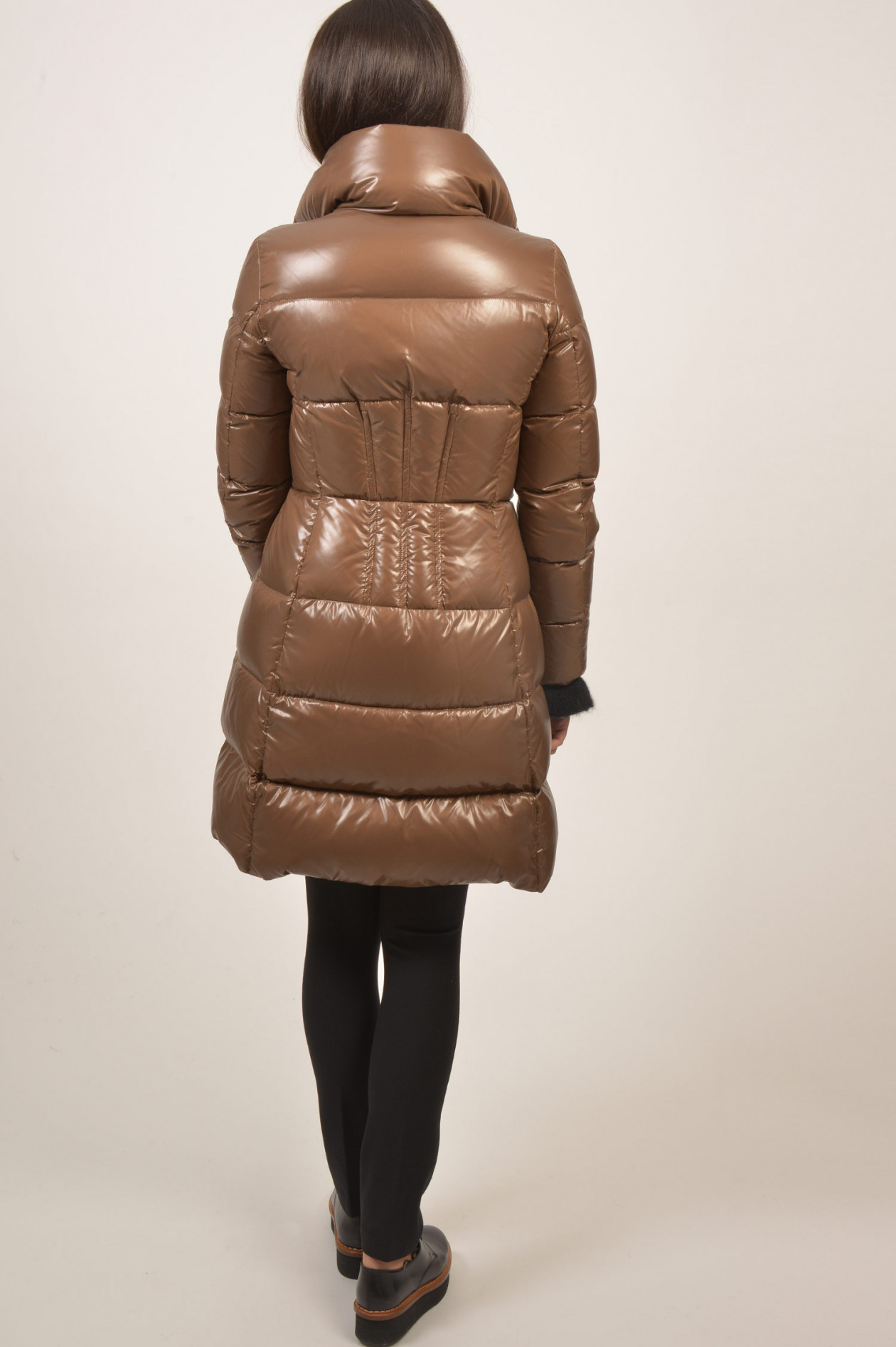 Moncler Daunenmantel JASMINUM in Kakao GRUENER.AT