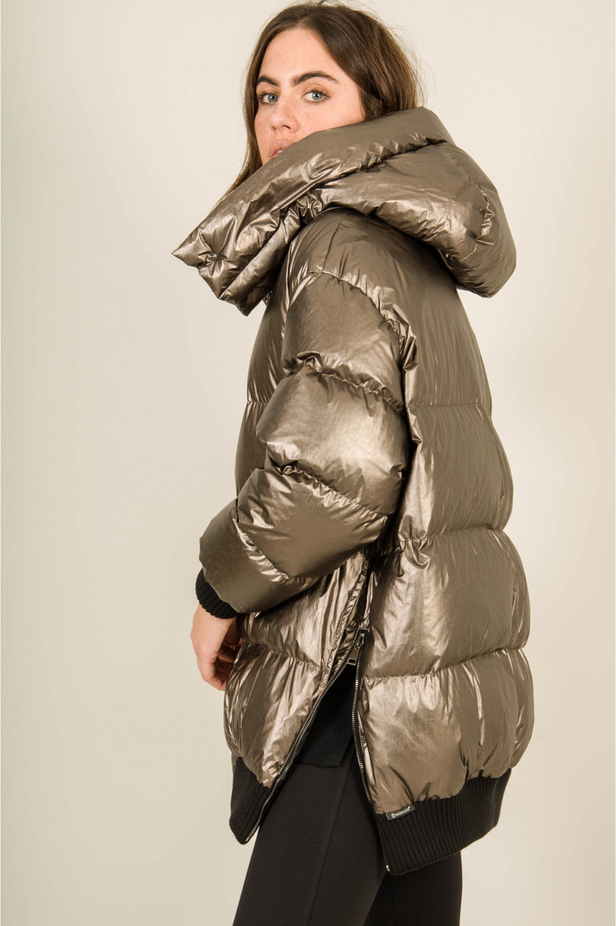 Daunenjacke damen bronze clearance