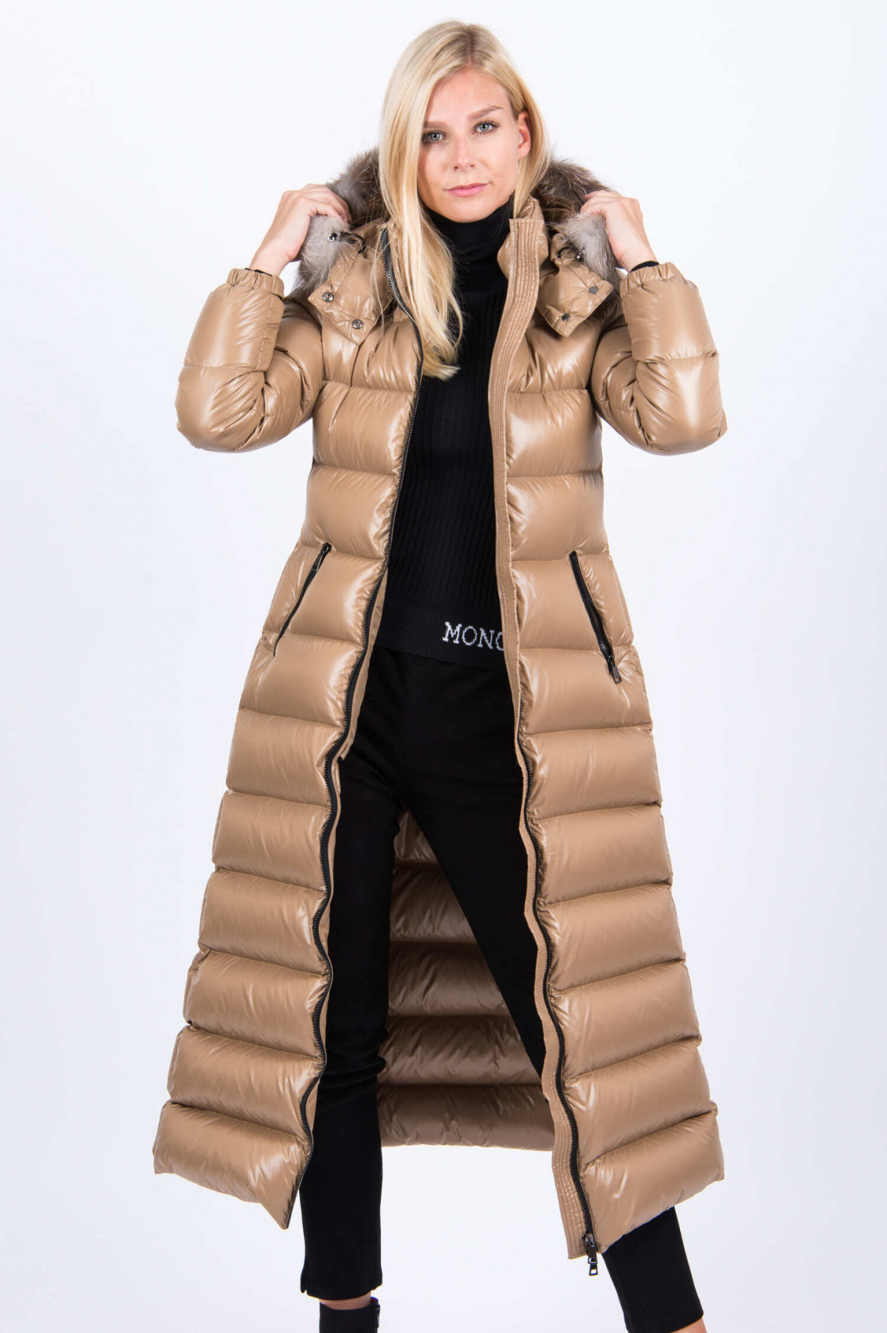 Moncler hudson lange daunenjacke clearance