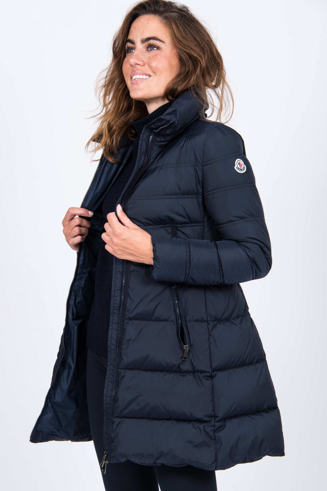 Moncler Daunenmantel ACCENTEUR in Navy GRUENER.AT