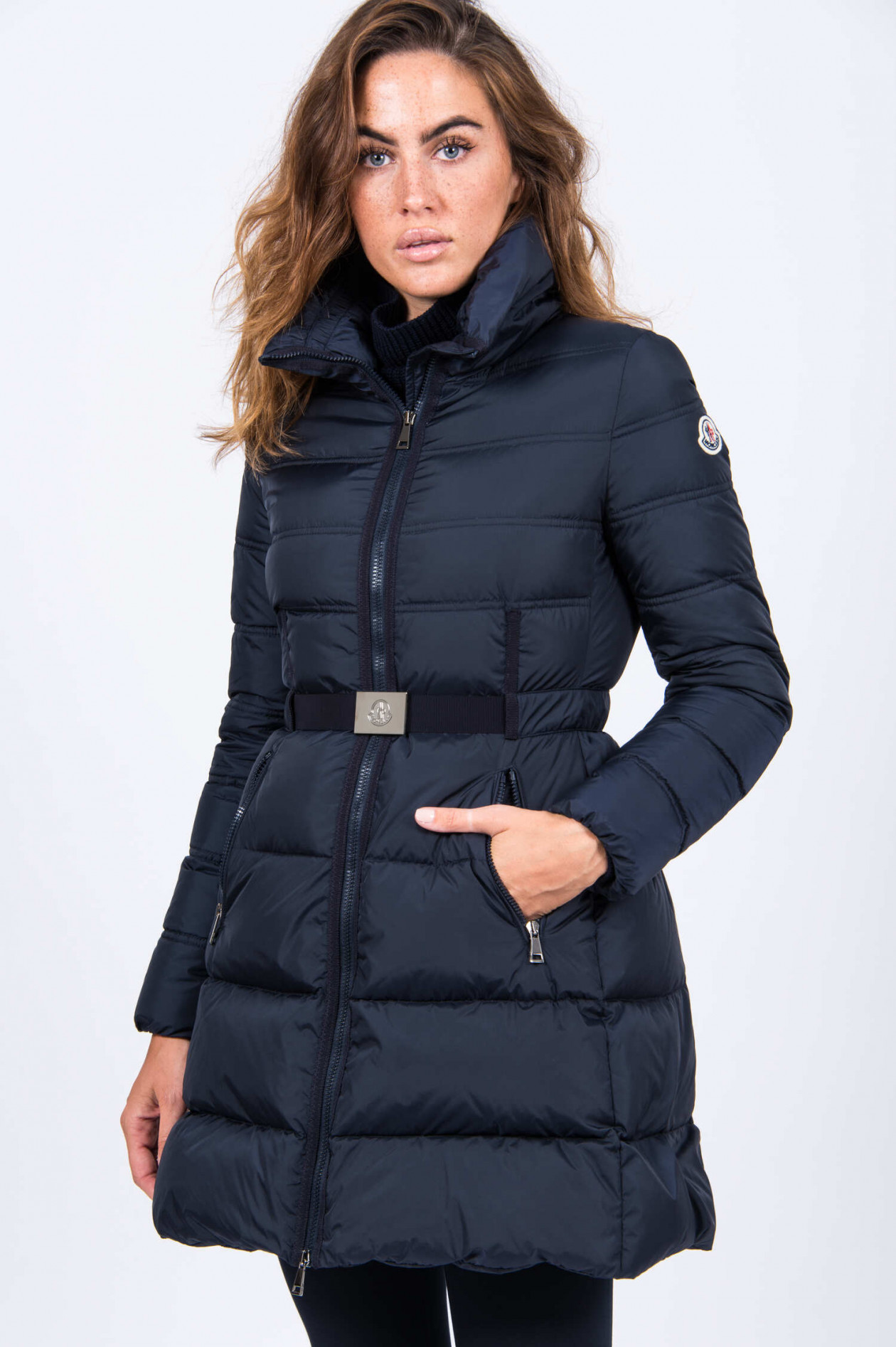 Moncler Daunenmantel ACCENTEUR in Navy GRUENER.AT