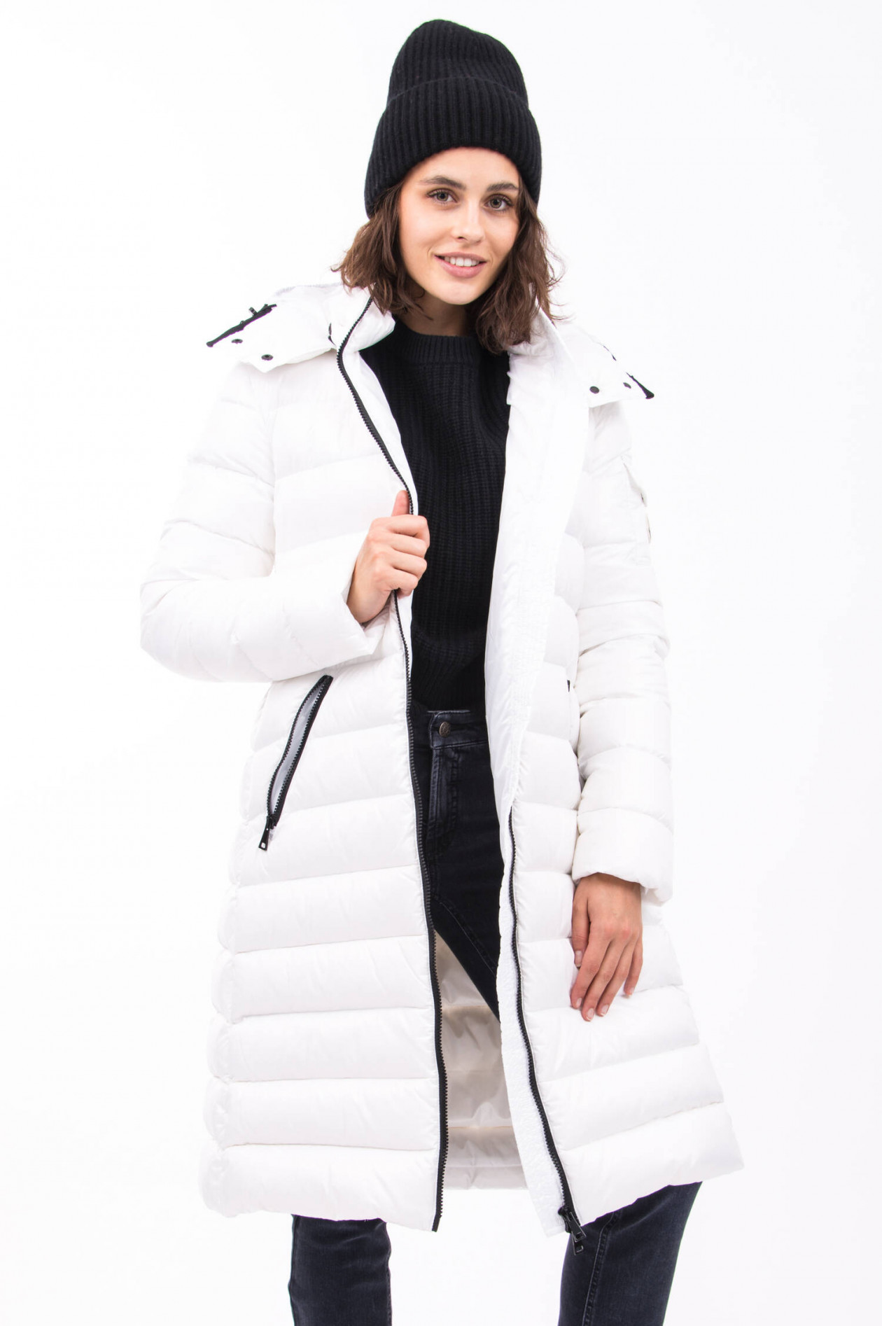 Moncler daunenmantel ncis moka