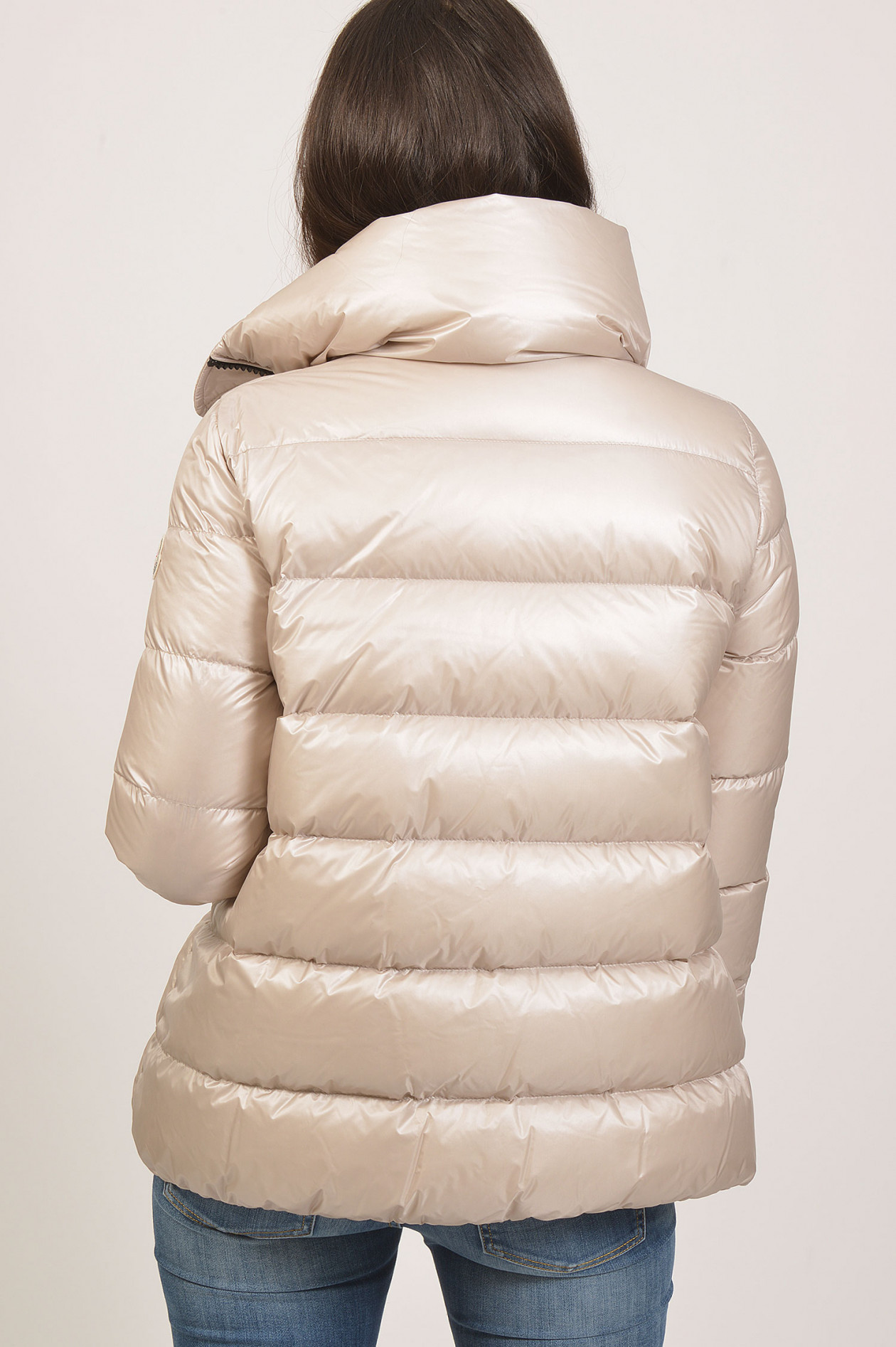Moncler Daunenjacke Salix in Hellbeige GRUENER.AT