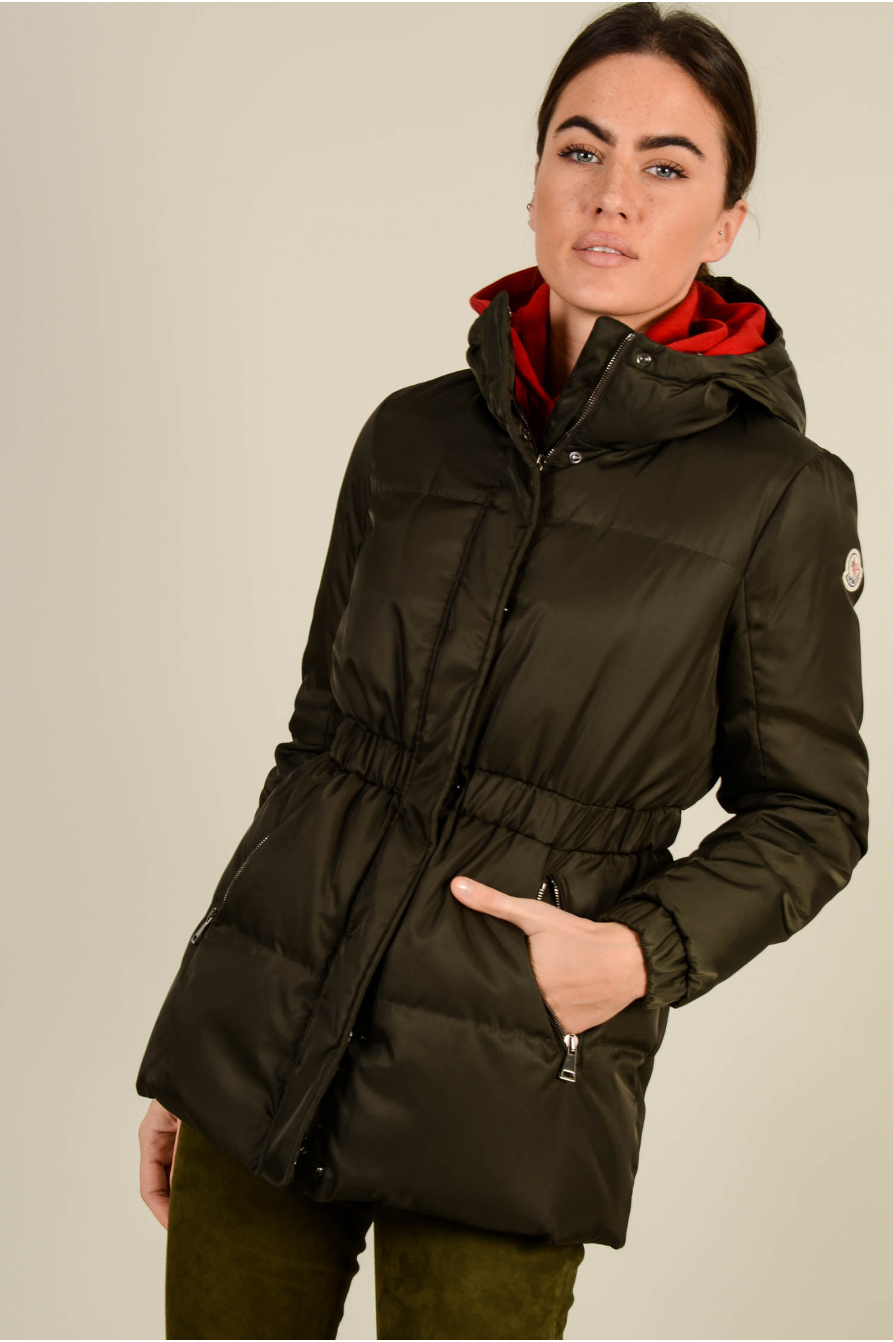 Daunenjacke FATSIAN in Oliv