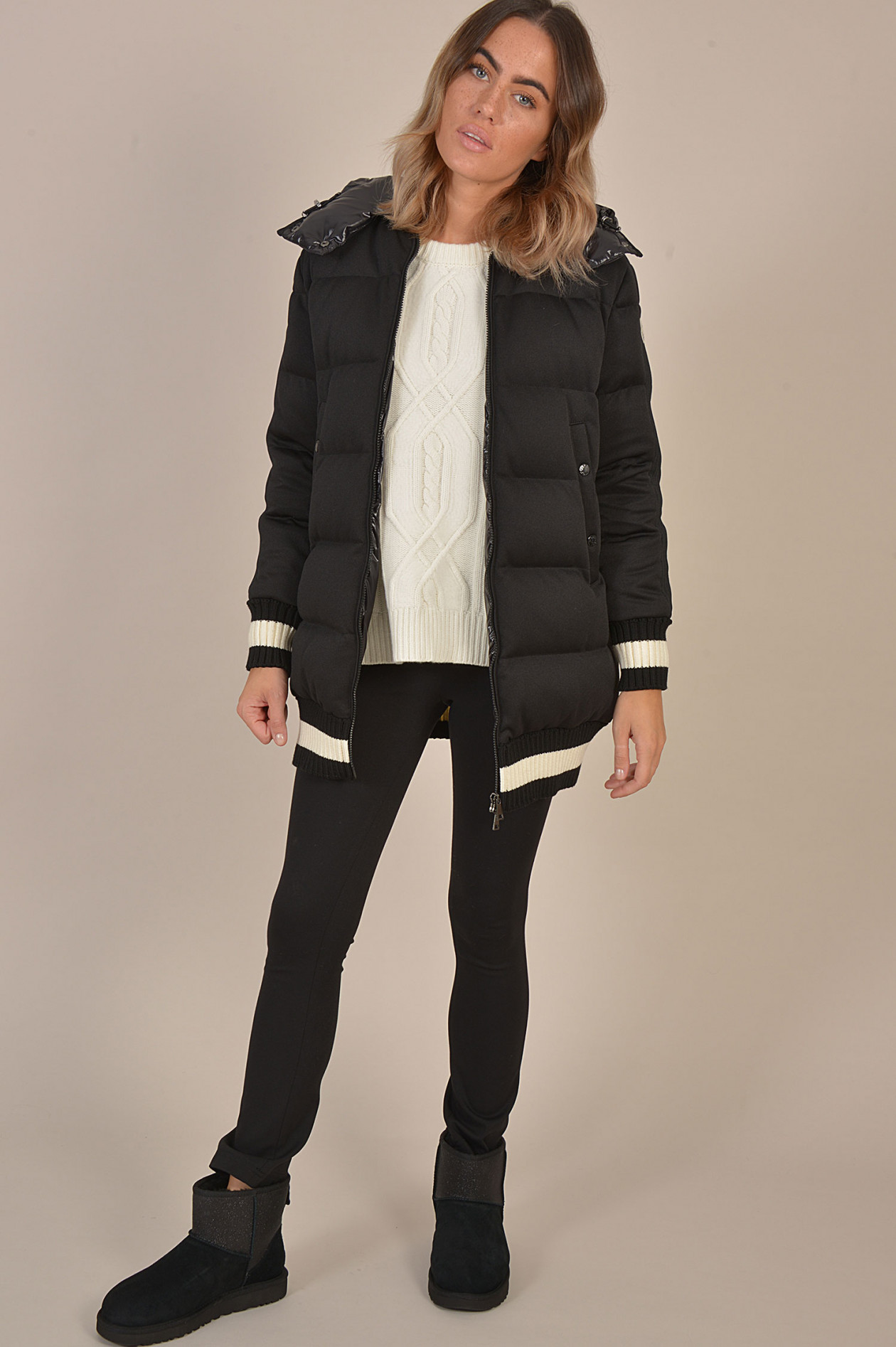 Moncler Jacke HARFANG in Schwarz GRUENER.AT