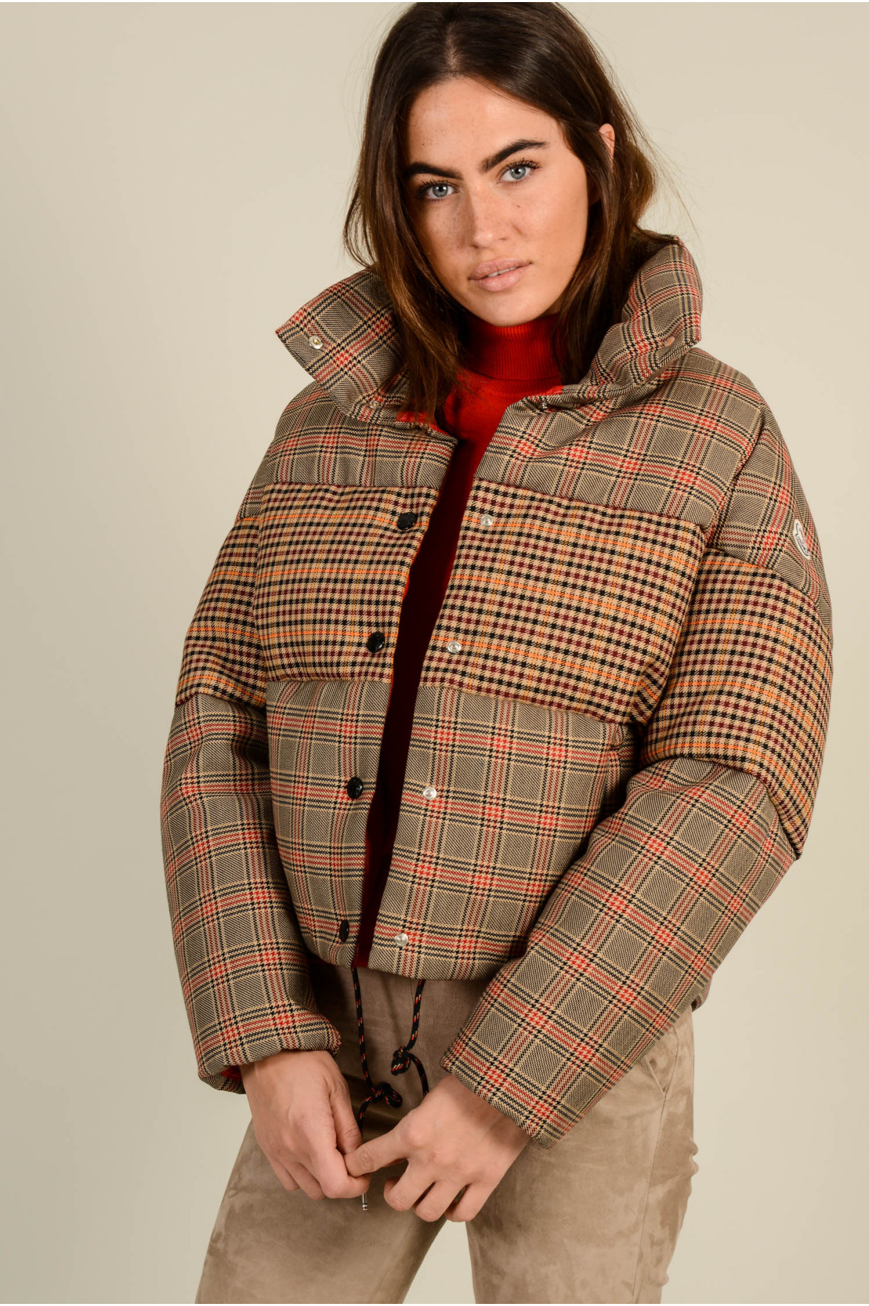 Moncler jacke kariert Outlet