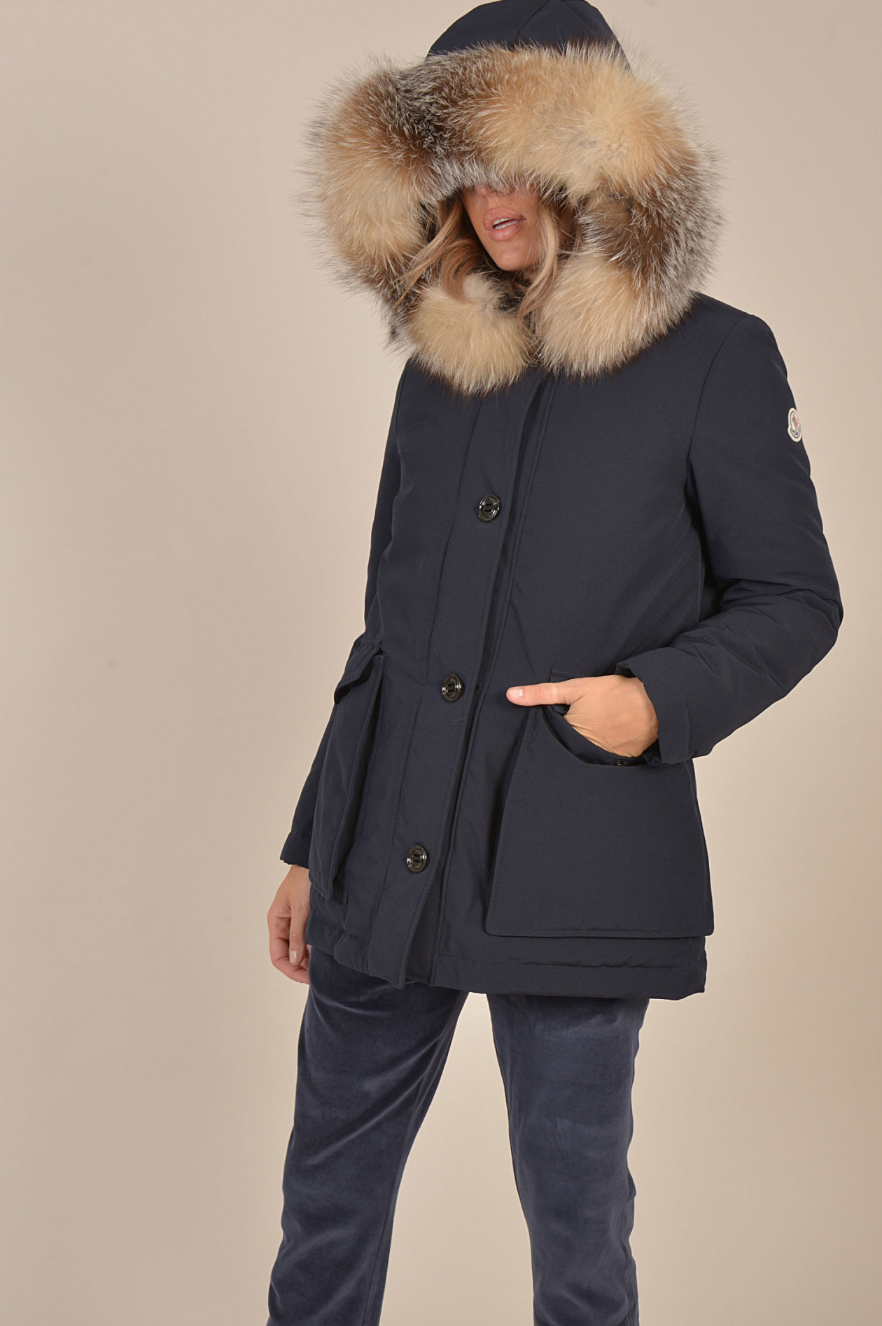 Moncler jacke fell clearance