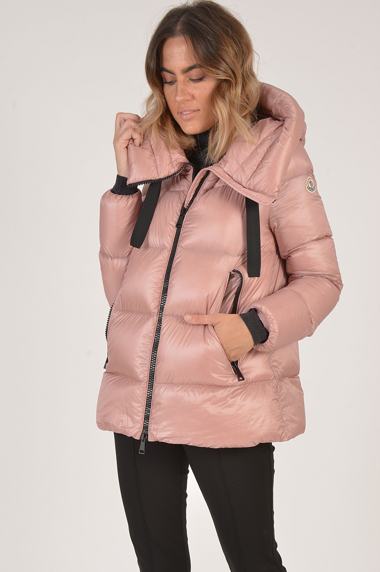 Moncler daunenjacke rosa clearance