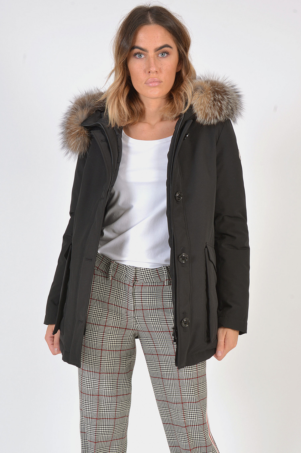 Moncler discount courvite black
