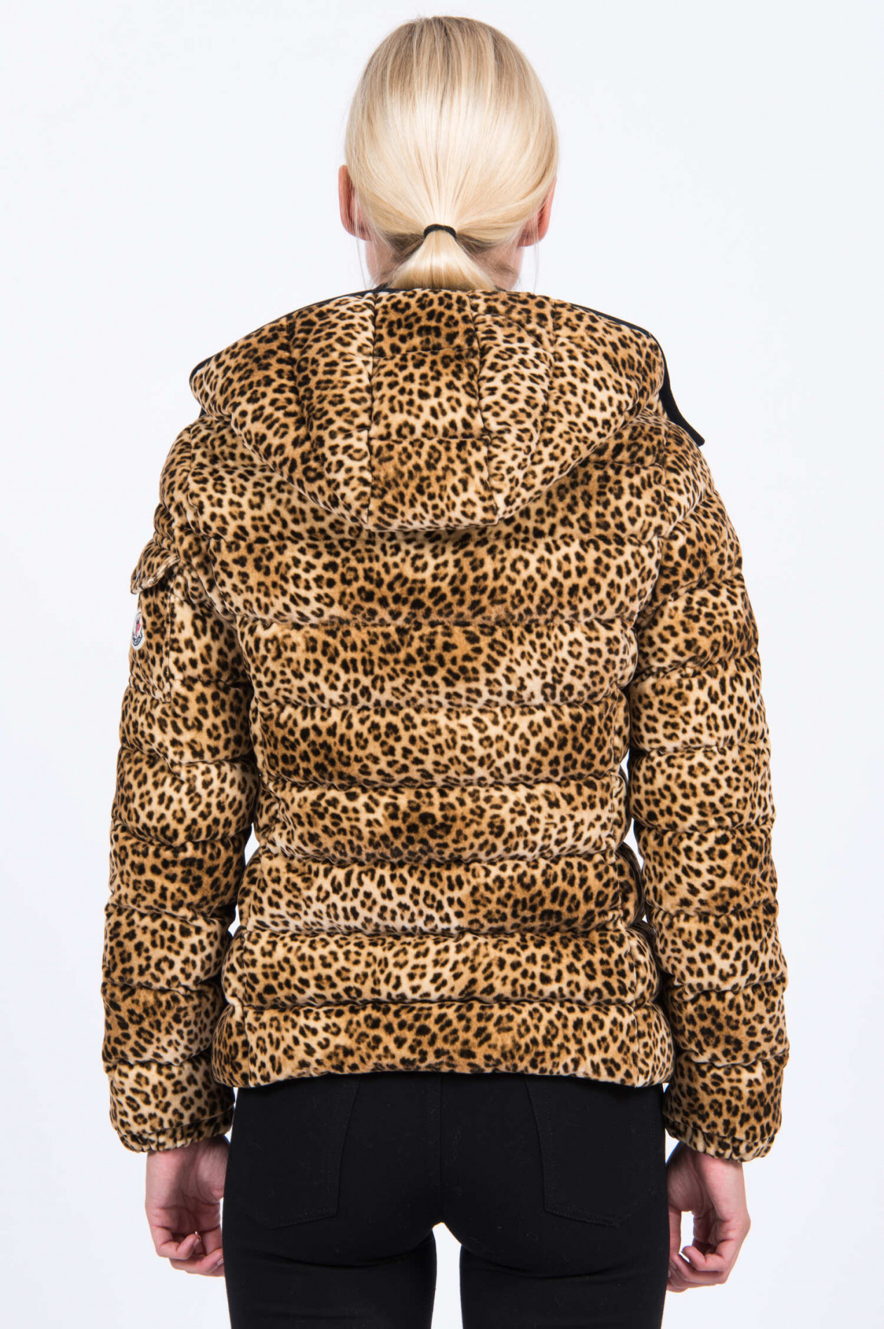 Daunenjacke leoprint