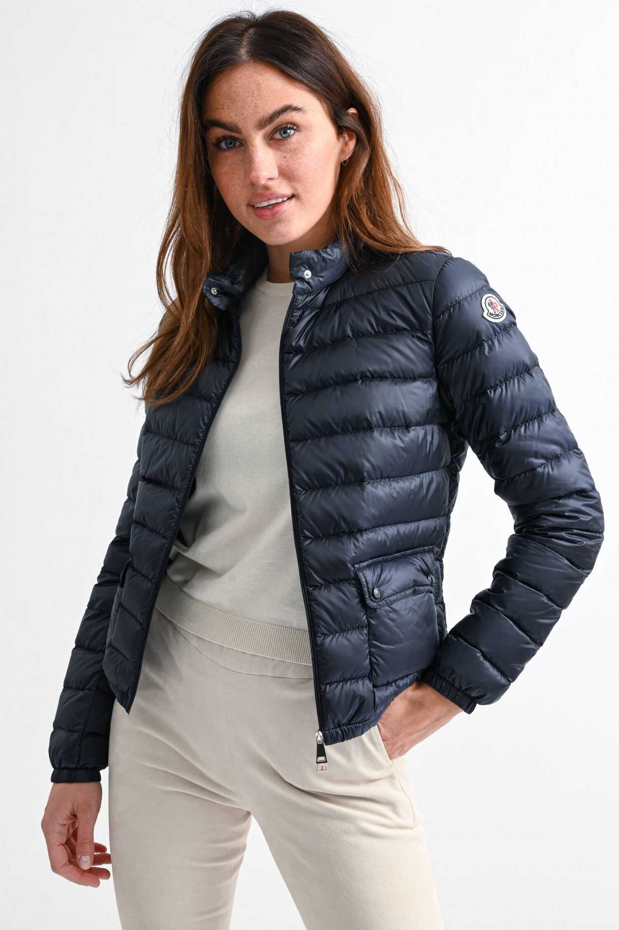 Moncler Daunenjacke LANS in Navy GRUENER.AT